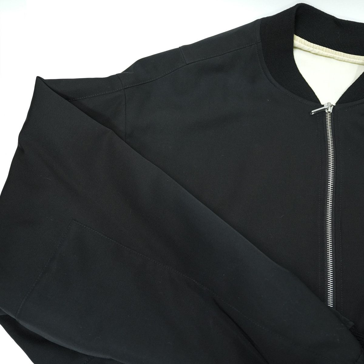 Jil Sander 2019AW WOOL PADDED REVERSIBLE ZIP-UP BOMBER JACKET Size US S / EU 44-46 / 1 - 5 Thumbnail