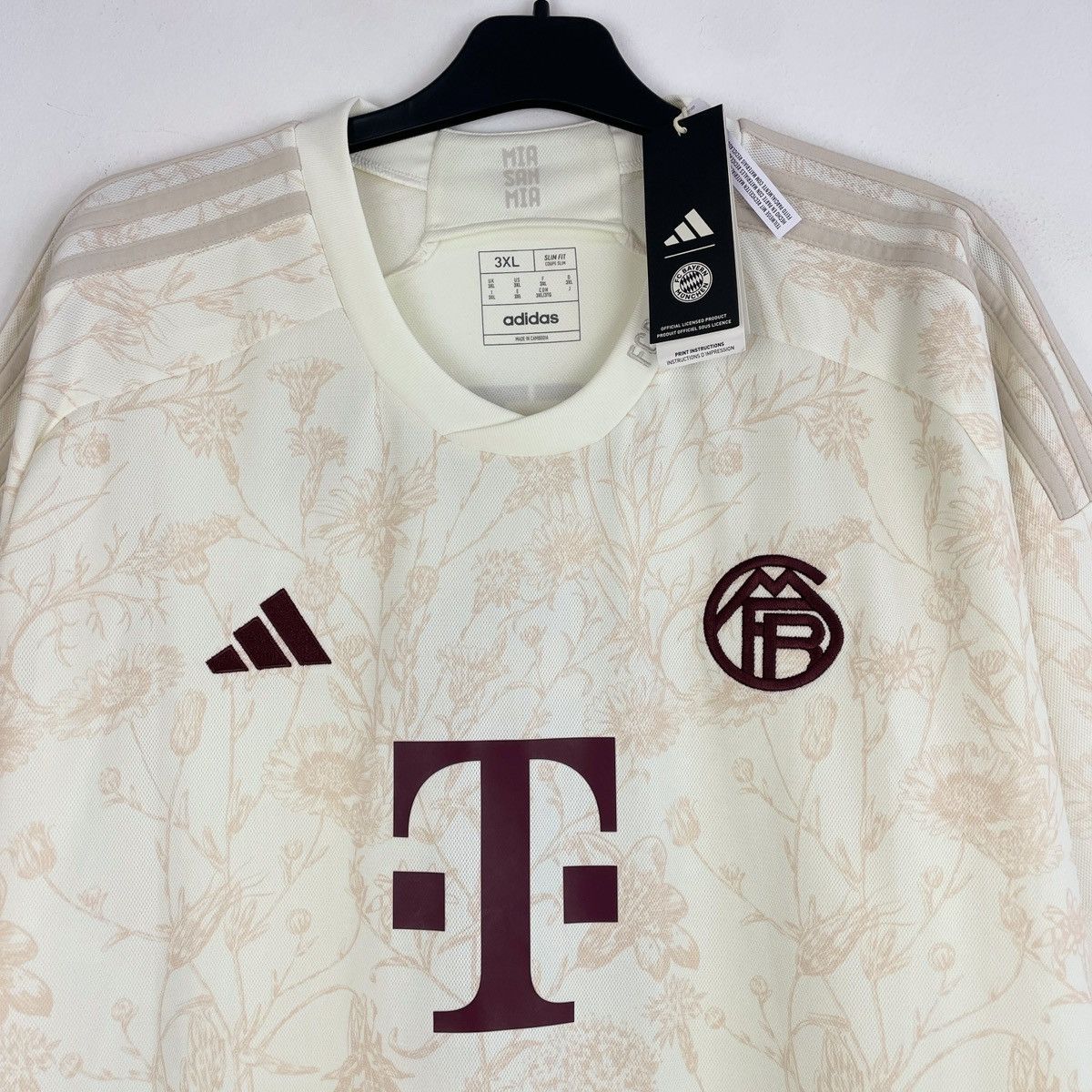 Adidas Bayern Munich Leon Goretzka Third Jersey 2023/2024 size 3XL Size US XXL / EU 58 / 5 - 3 Thumbnail