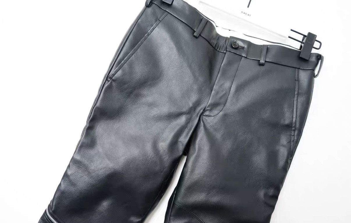 Comme des Garcons Comme des Garçons 18AW Spiral Leather Pants Size US 30 / EU 46 - 3 Thumbnail