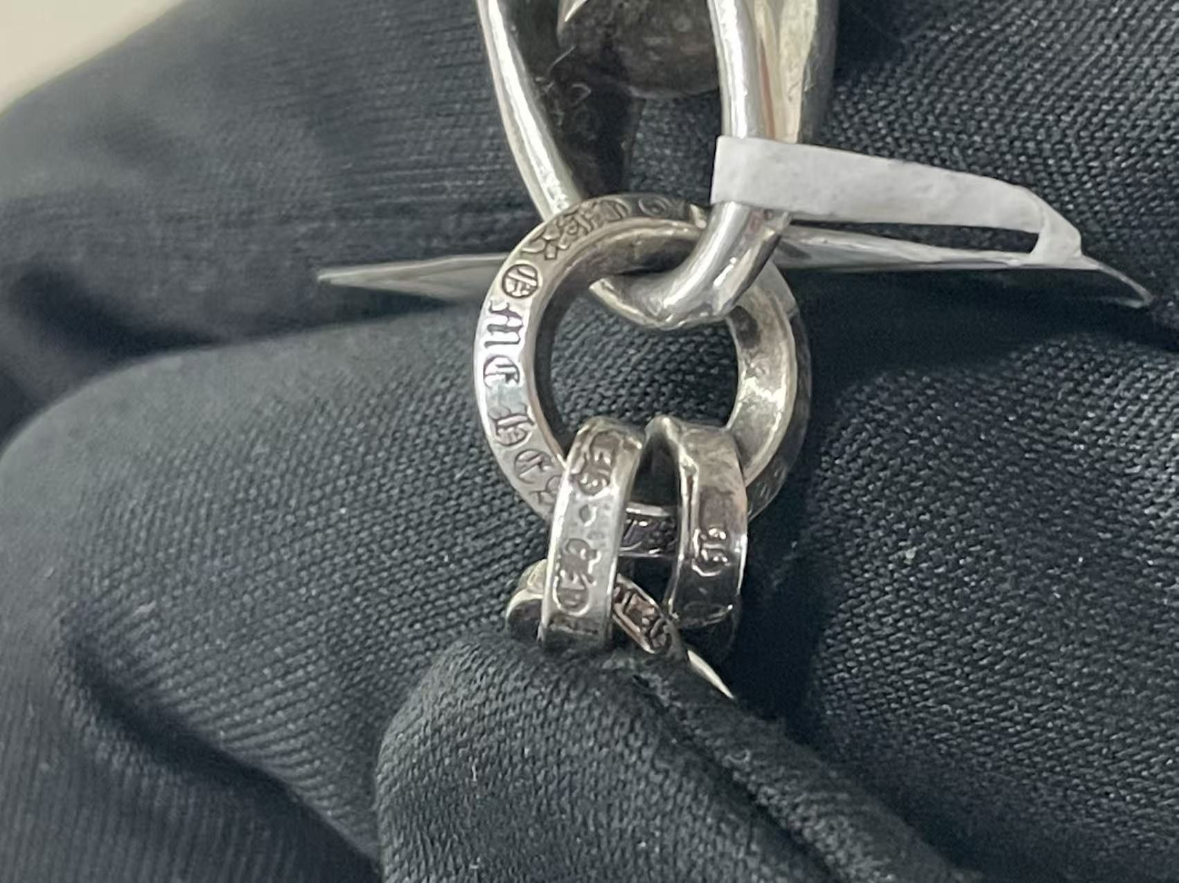 Chrome Hearts Chrome Hearts Silver Dice Keychain Size ONE SIZE - 18 Thumbnail