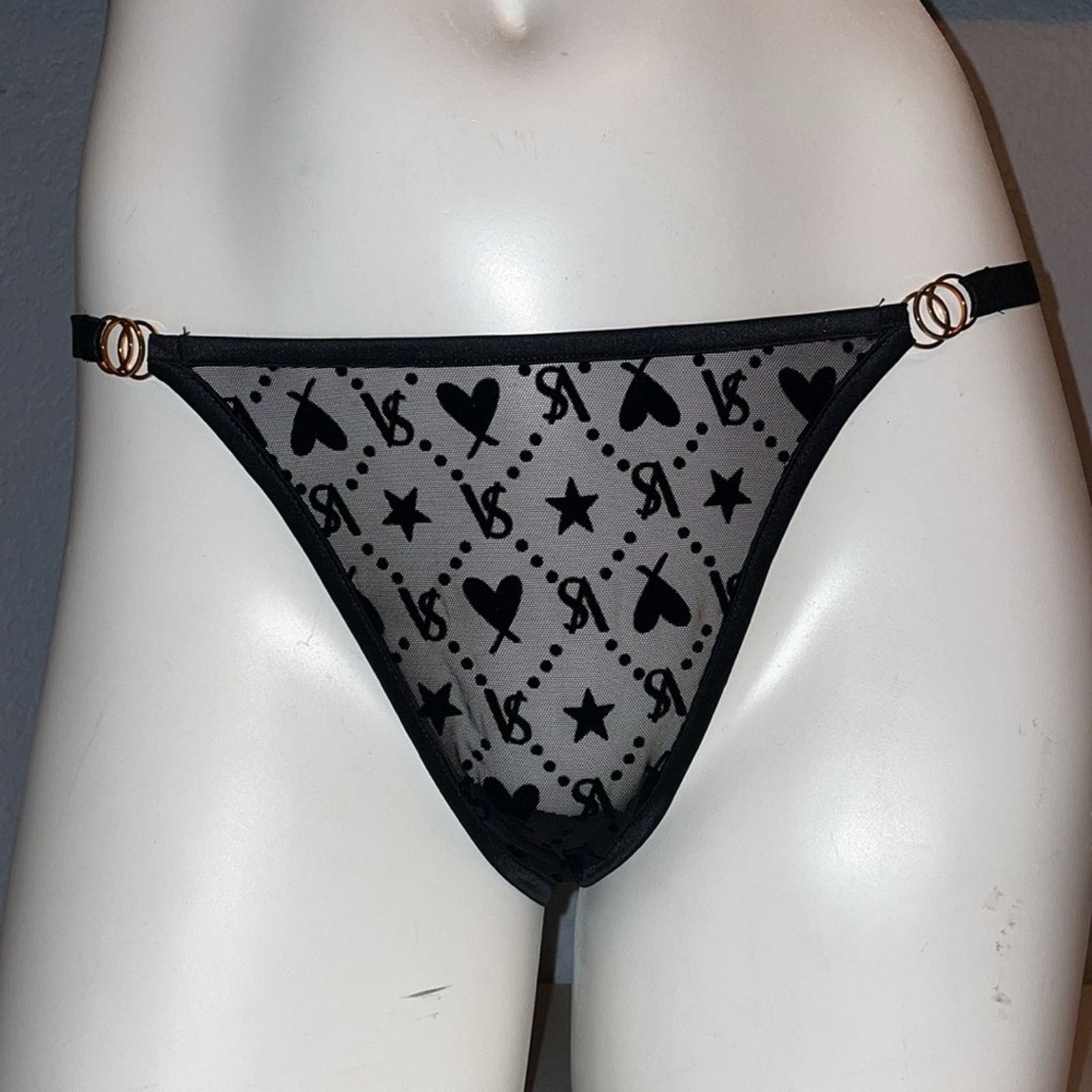 Victoria's Secret Victorias Secret Panties Very Sexy Brazilian Mesh Panty Size ONE SIZE - 1 Thumbnail
