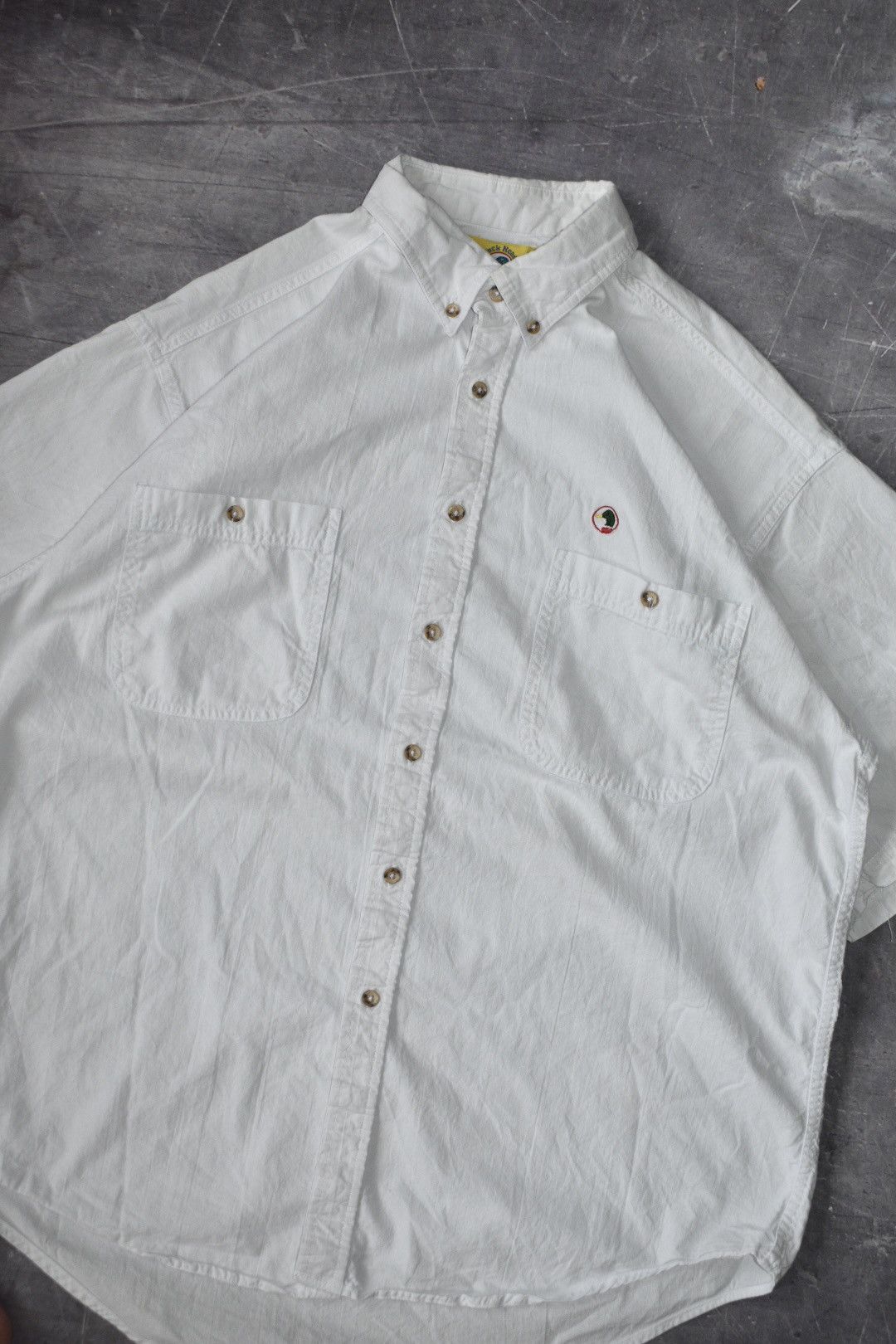 Duck Head Vintage Duck Head Short-sleeve Buttondown Shirt (L) Size US L / EU 52-54 / 3 - 2 Thumbnail