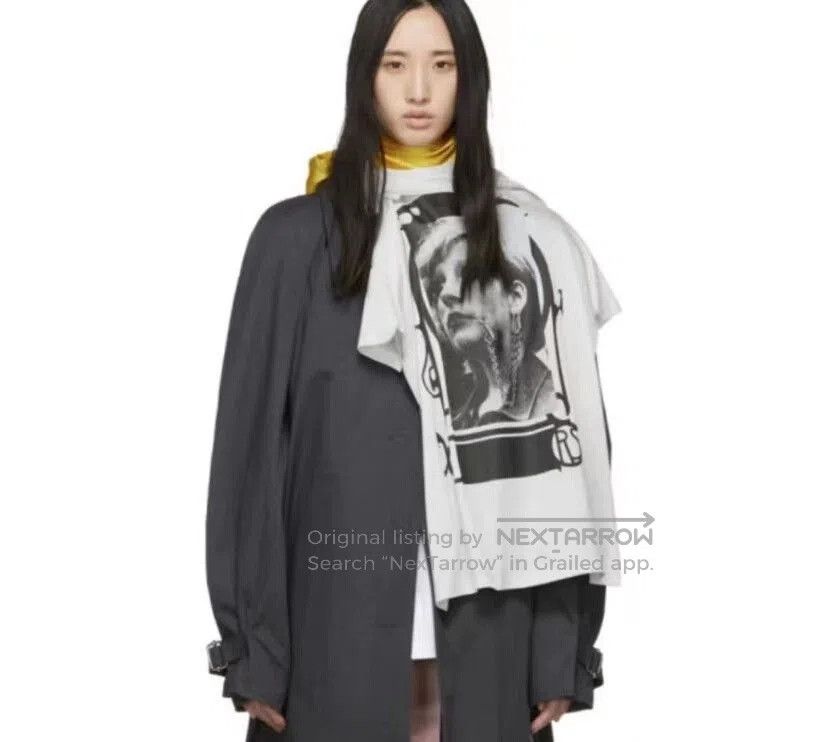 Raf Simons raf simons half tee with scarf detail. Size S / US 4 / IT 40 - 6 Thumbnail