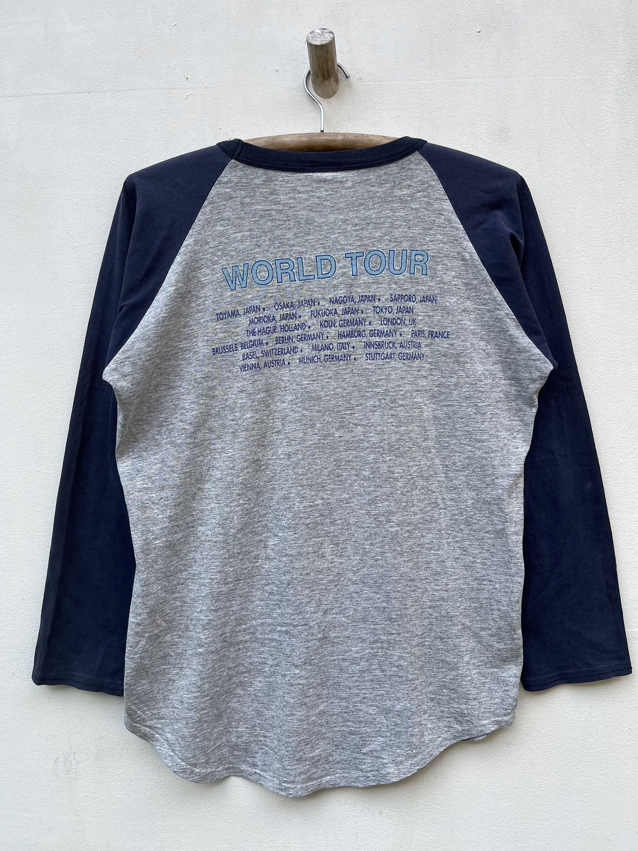Band Tees Vintage Lenny Kravitz American Singer Songwriter 90s Raglan Size US M / EU 48-50 / 2 - 4 Thumbnail