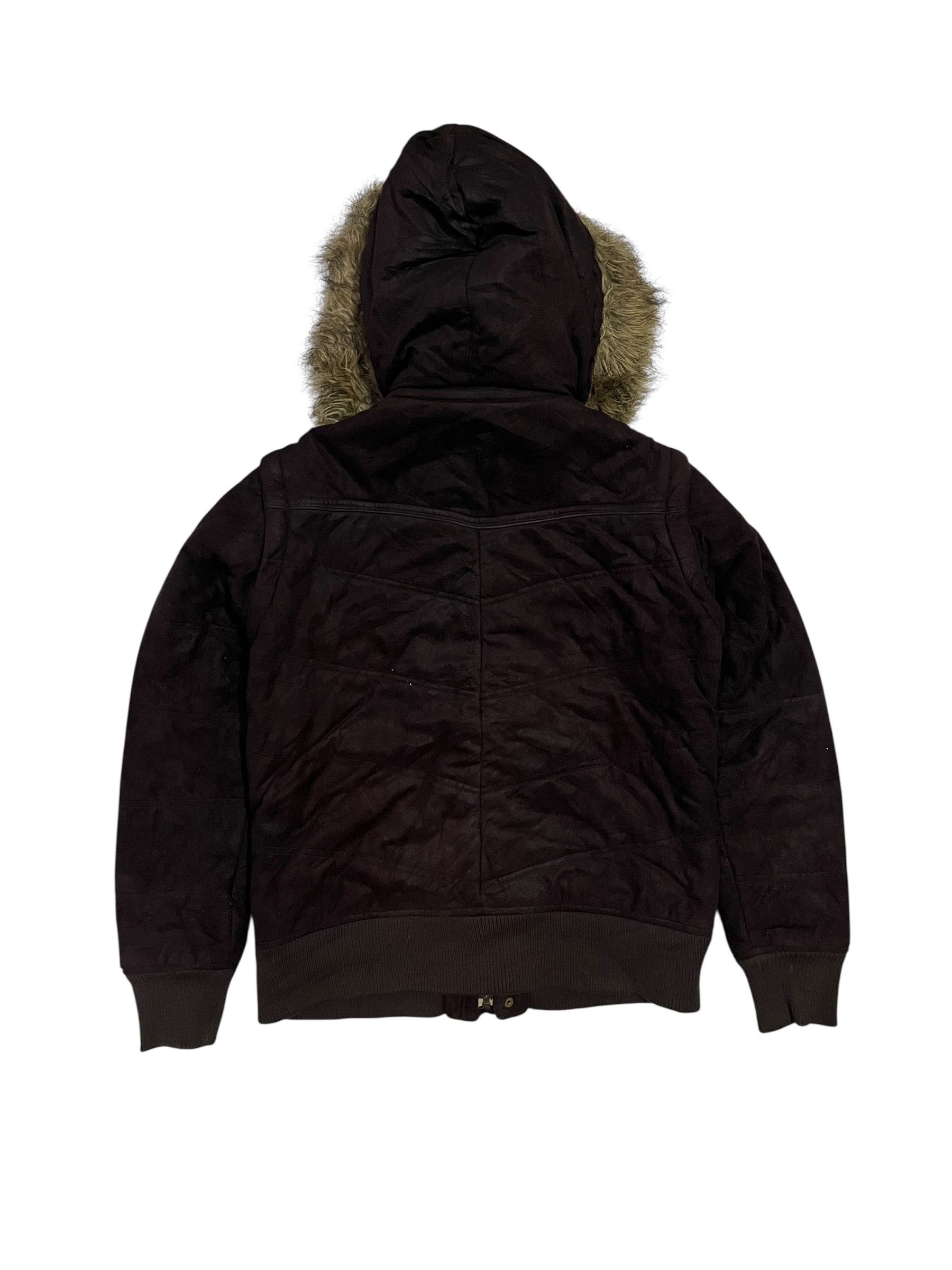 Morgan Homme Morgan de Toi Detachable Sleeves Faux Fur Velvet Jacket Size US S / EU 44-46 / 1 - 3 Thumbnail