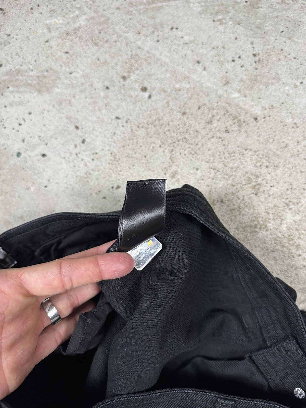The North Face Vintage Y2K The North Face Cargo Black Denim Pants Jeans Size US 30 / EU 46 - 9 Thumbnail