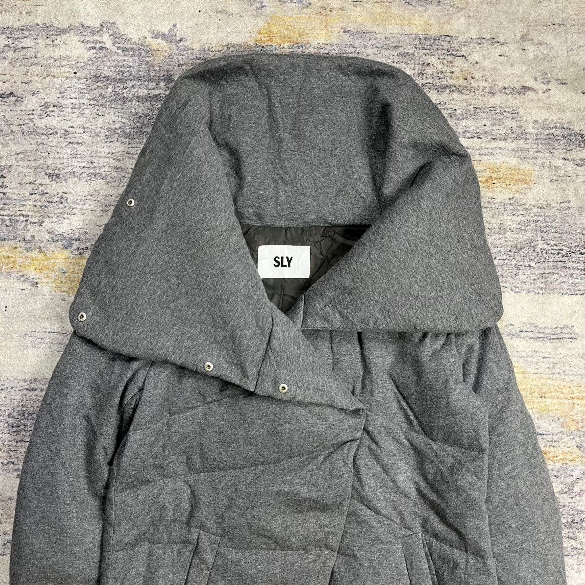 Japanese Brand Sly asymmetrical puffer jacket like rick owens julius Size US M / EU 48-50 / 2 - 6 Thumbnail
