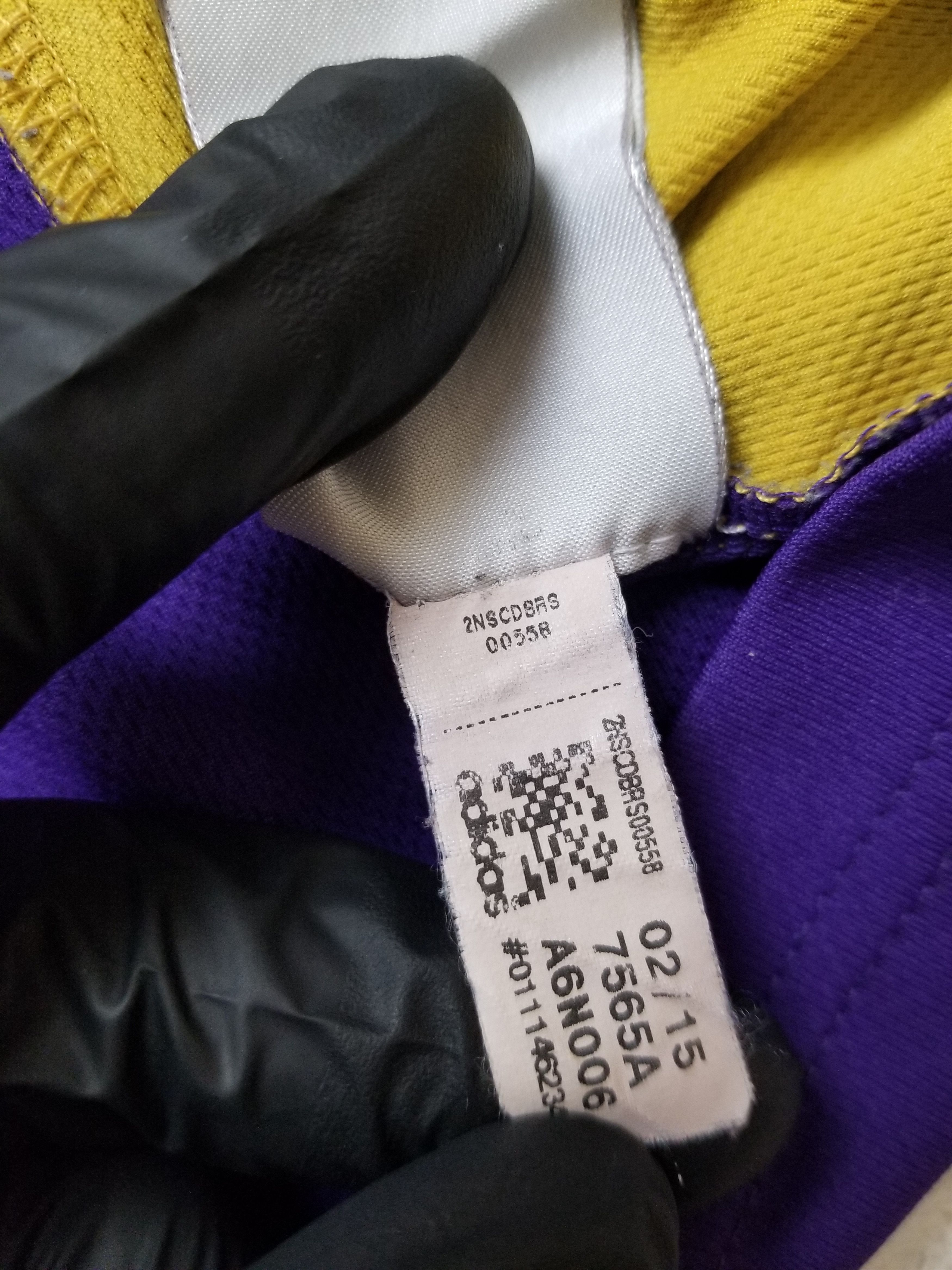 Adidas Adidas Los Angeles Lakers #24 Kobe Bryant Basketball Jersey Size US S / EU 44-46 / 1 - 16 Thumbnail
