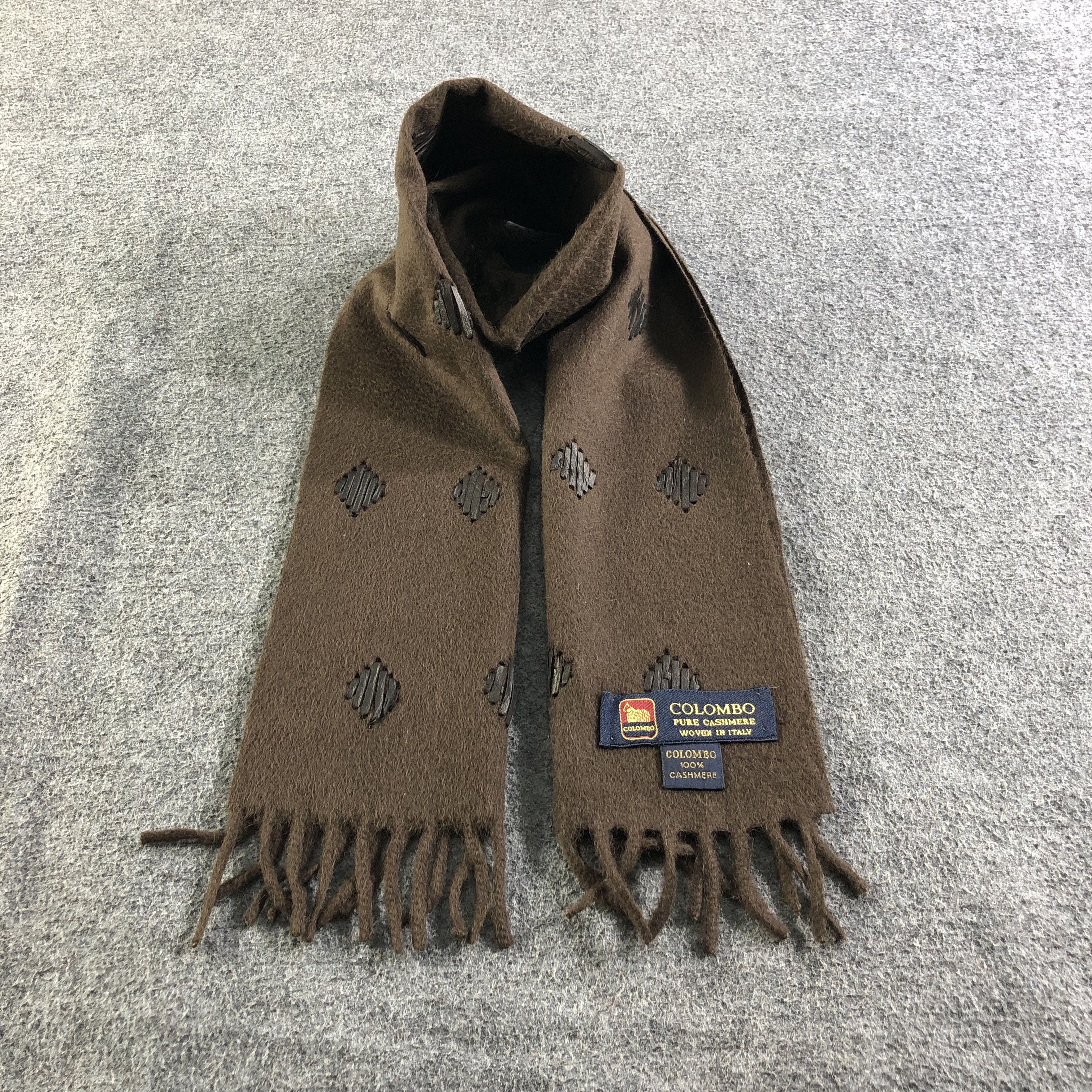 Colombo Colombo Cashmere Scarf Muffler V1985 Size ONE SIZE - 1 Thumbnail