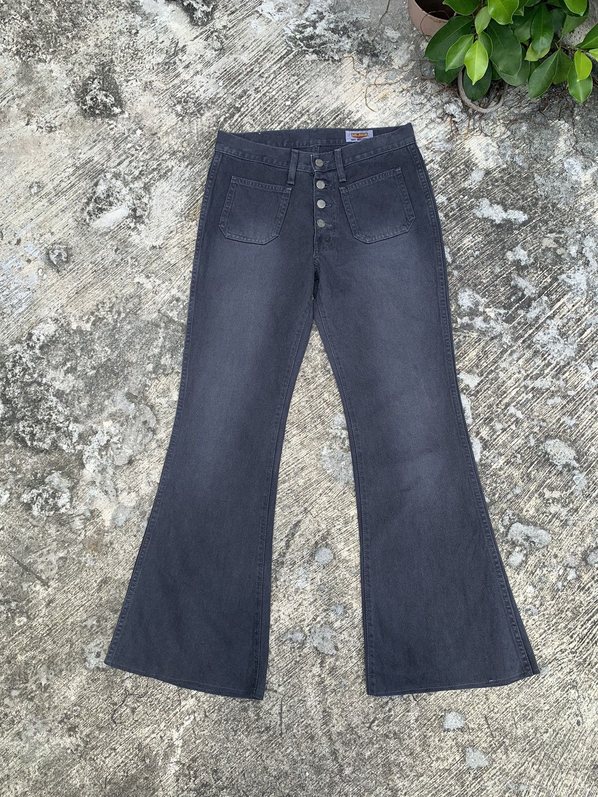 Big John × Vintage Flare big john bush pants super bell bottom bootcut jeans Size 30" / US 8 / IT 44 - 1 Thumbnail