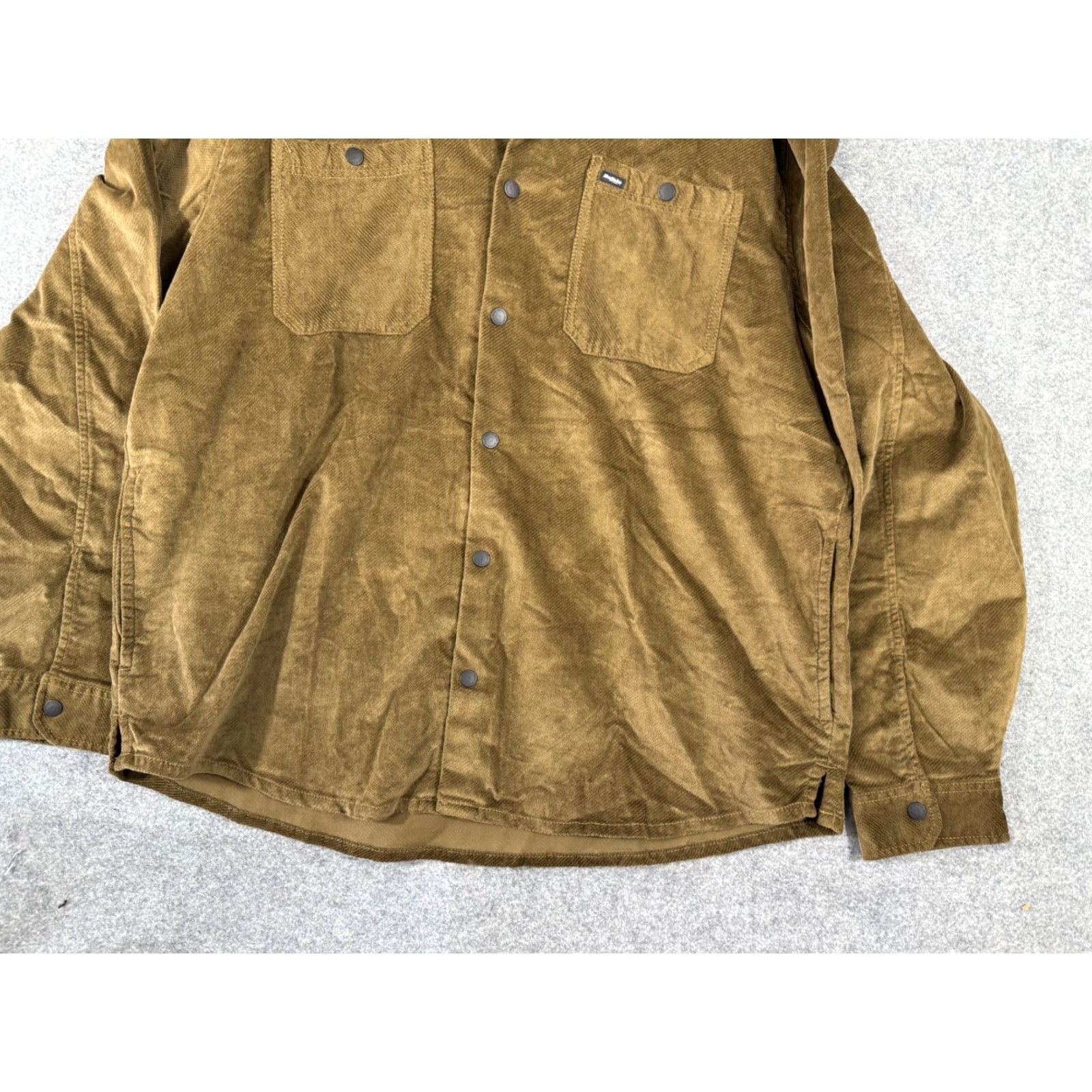 Vintage VINTAGE Buffalo Shirt Jacket Mens 2XL Brown Corduroy Snap Front Pockets Stretch NWT Size US XXL / EU 58 / 5 - 4 Thumbnail
