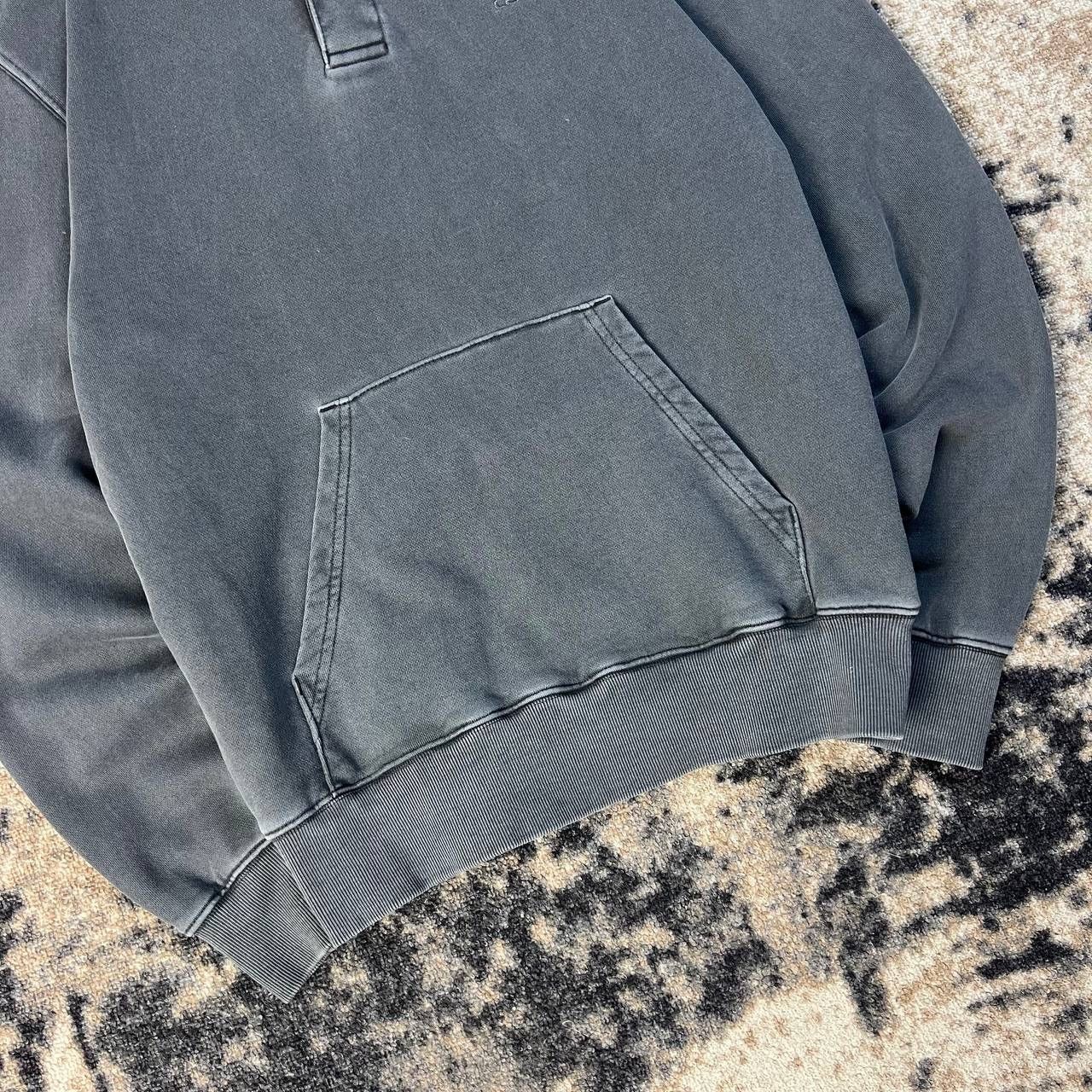 Carhartt Wip Carhartt WIP Vintage Y2K Garment Dyed Rugby Sweatshirt Size US S / EU 44-46 / 1 - 3 Thumbnail