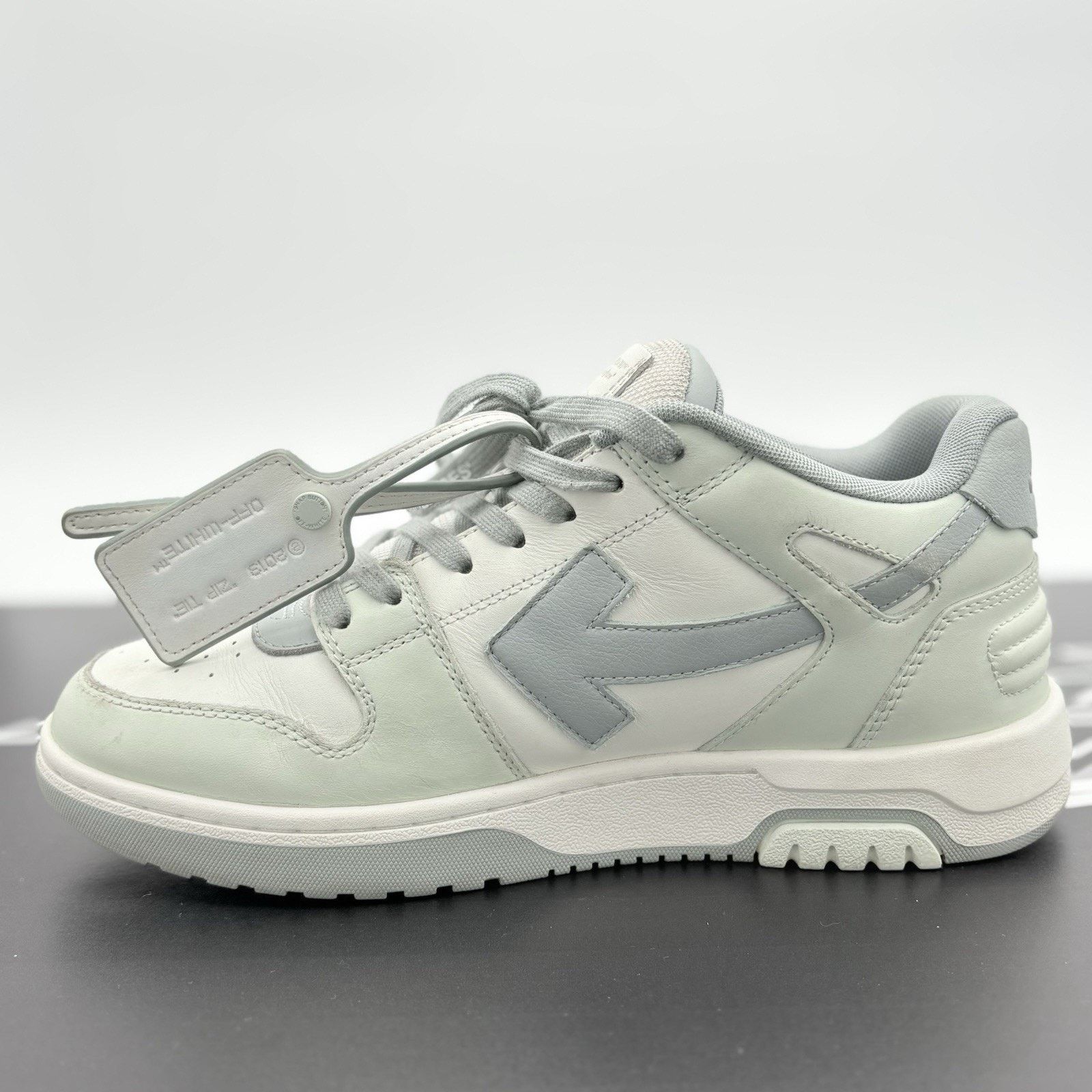 Off-White Off-White Out Of Office ' Mint Grey ' | GREAT CONDITION! Size US 8 / EU 41 - 4 Thumbnail