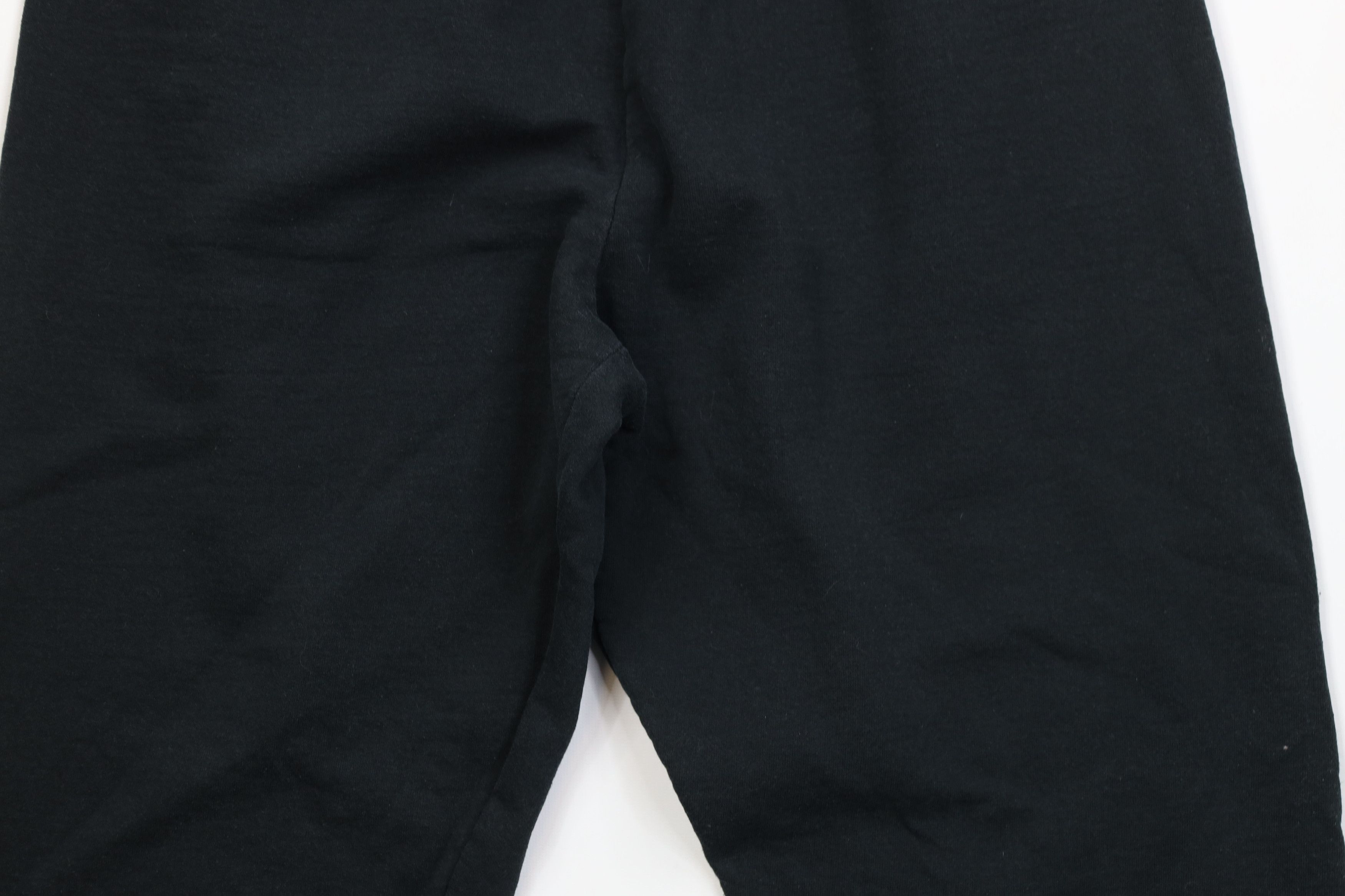 Vintage Vintage 90s Streetwear Cuffed Sweatpants Joggers Pants Black Size US 38 / EU 54 - 3 Thumbnail