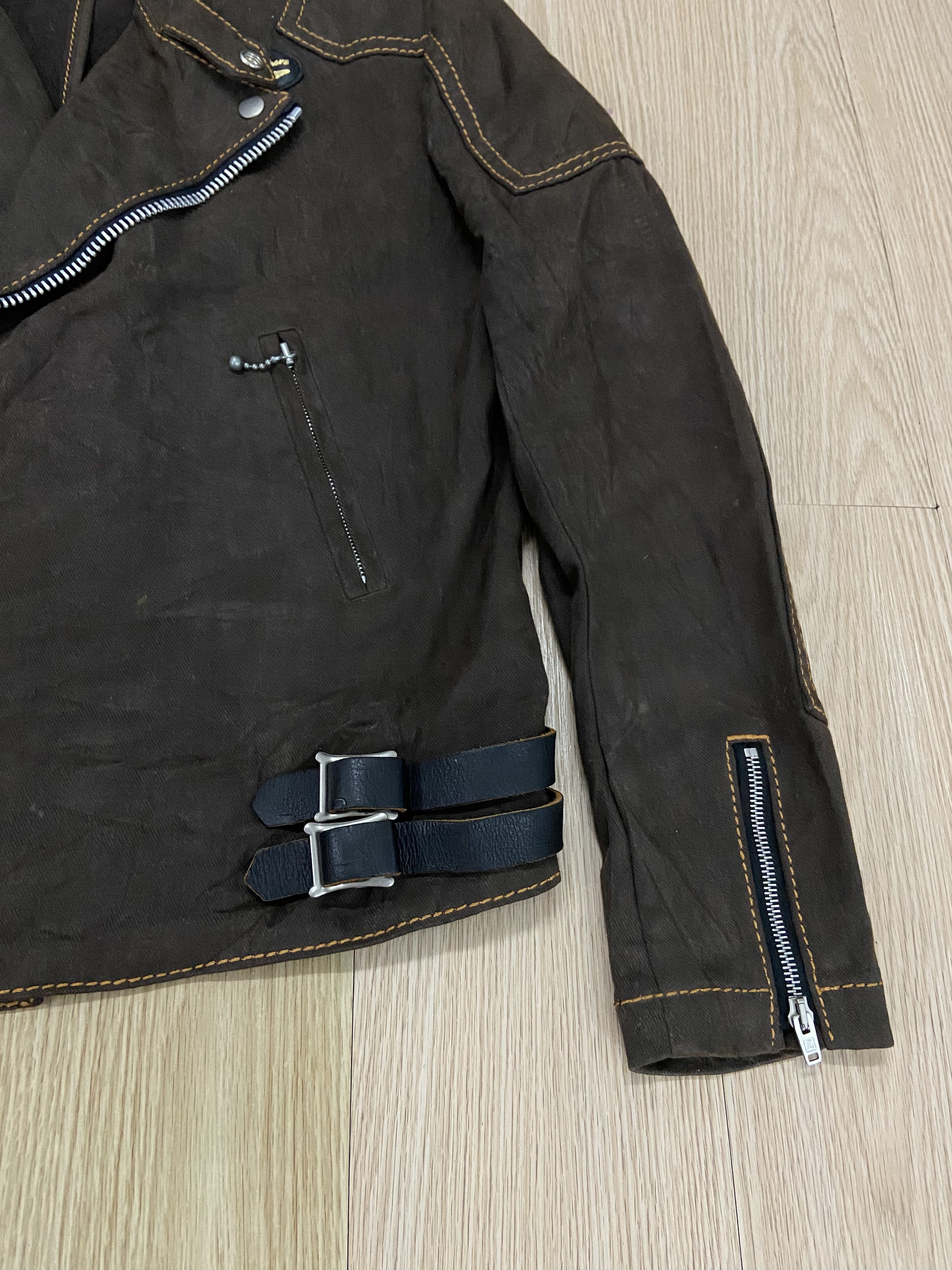 Comme des Garcons × Japanese Brand × Junya Watanabe 🔥GRAILED🔥Junya Watanabe x Lewis Leathers rider Jacket Size US M / EU 48-50 / 2 - 6 Thumbnail