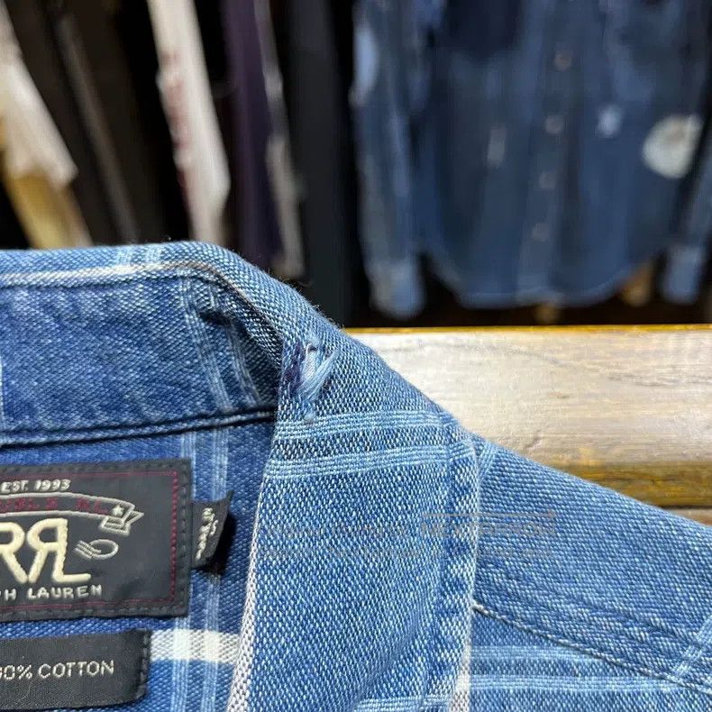 RRL Ralph Lauren RRL Ralph Lauren Old-Style Washed Work Shirt Size US S / EU 44-46 / 1 - 9 Thumbnail
