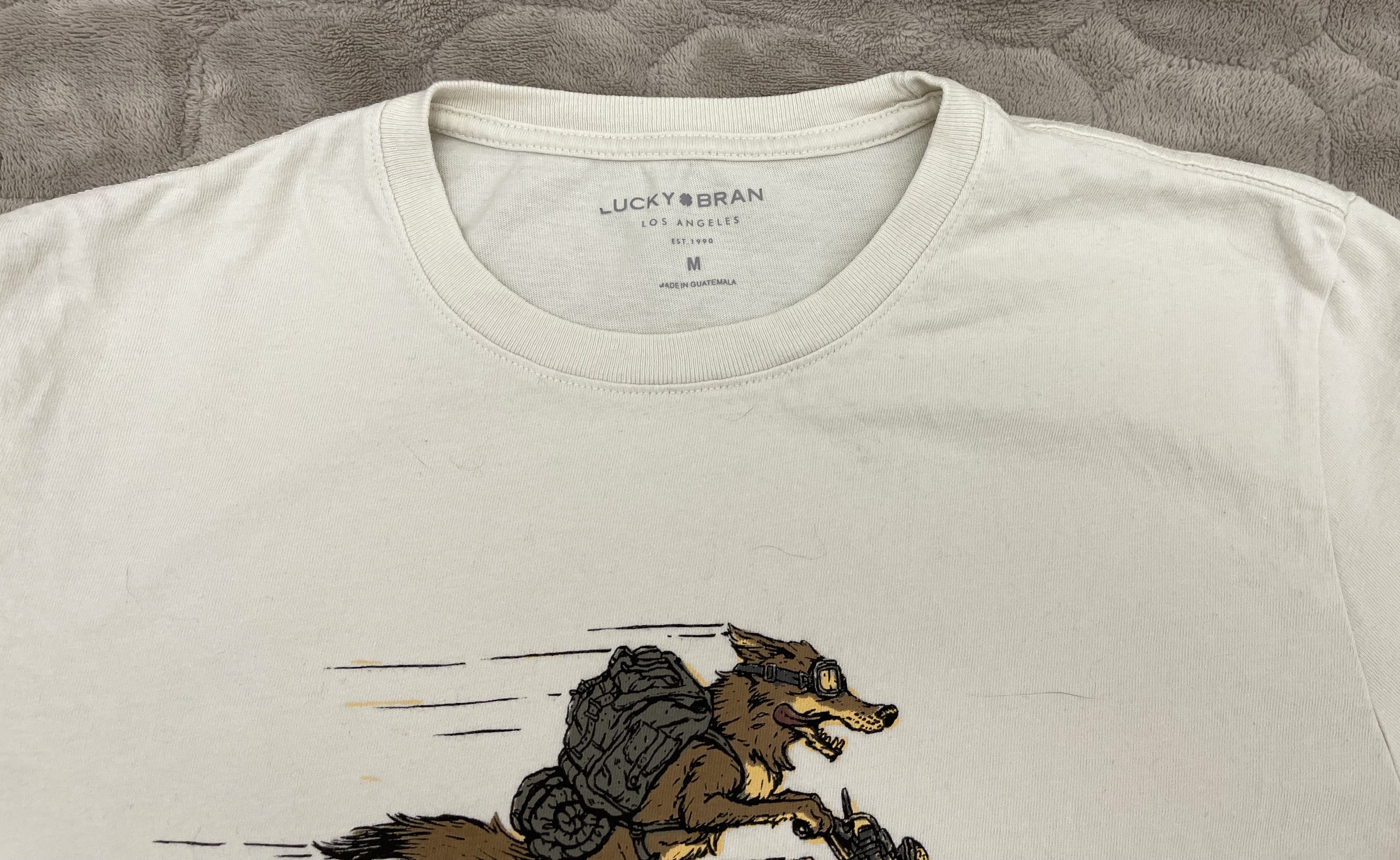 Vintage Vintage STAY WILD LUCKY BRAN Size US M / EU 48-50 / 2 - 3 Thumbnail