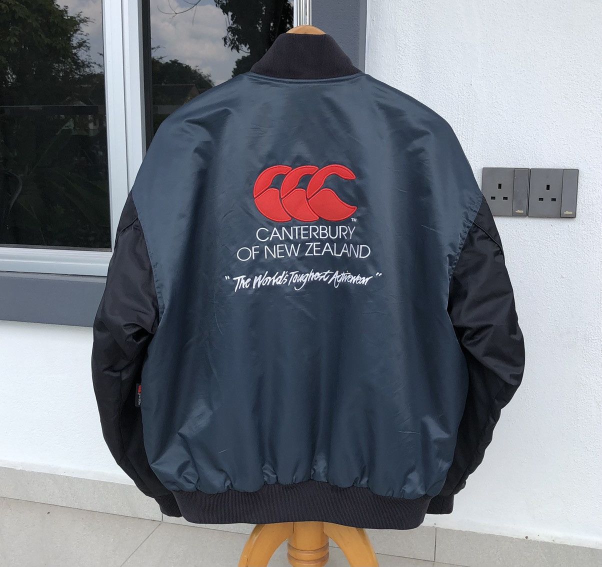 Canterbury of New Zealand VTG Canterburry New Zealand Embroidery Logo Varsity Jacket Size US L / EU 52-54 / 3 - 3 Thumbnail