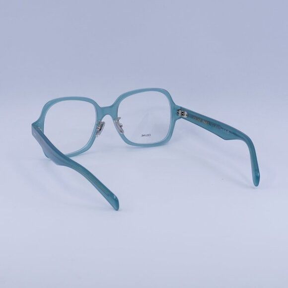 Celine 🕶️ New Celine CL50148F 093 Eyeglasses - Shiny Green Frame Size ONE SIZE - 9 Thumbnail