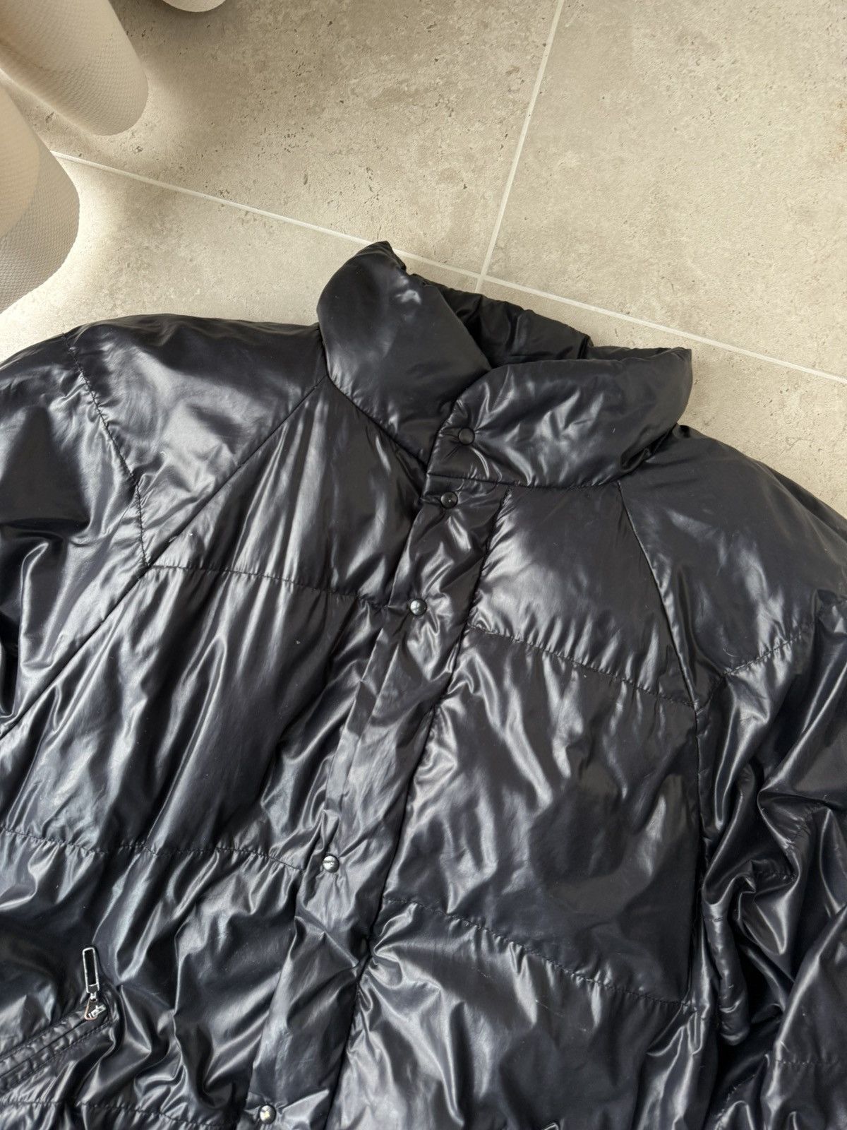 Moncler Vintage 90s Moncler Grenoble Black Puffer Jacket Size US L / EU 52-54 / 3 - 3 Thumbnail