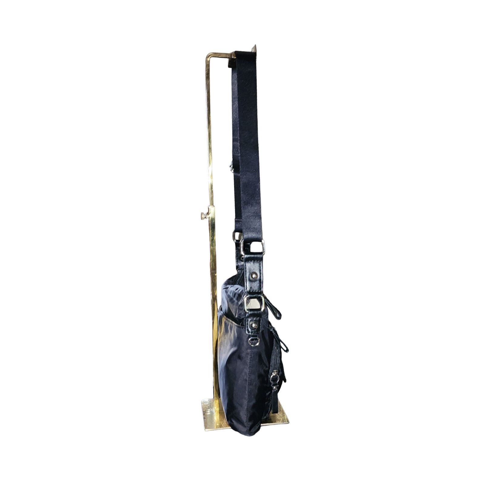 Giani Bernini Giani Bernini black nylon sling bag crossbody Size ONE SIZE - 9 Thumbnail