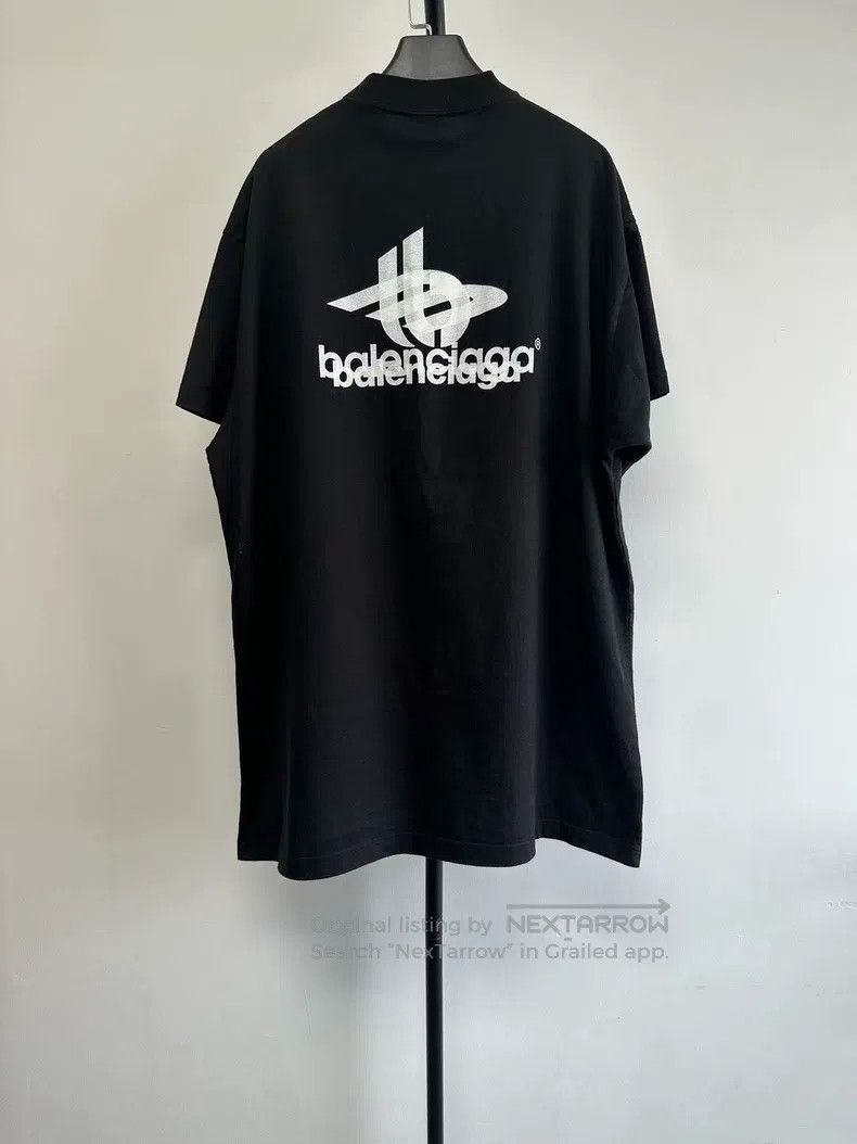 Balenciaga Balenciaga Letter Printed Round Neck Short Sleeve Size US S / EU 44-46 / 1 - 2 Thumbnail