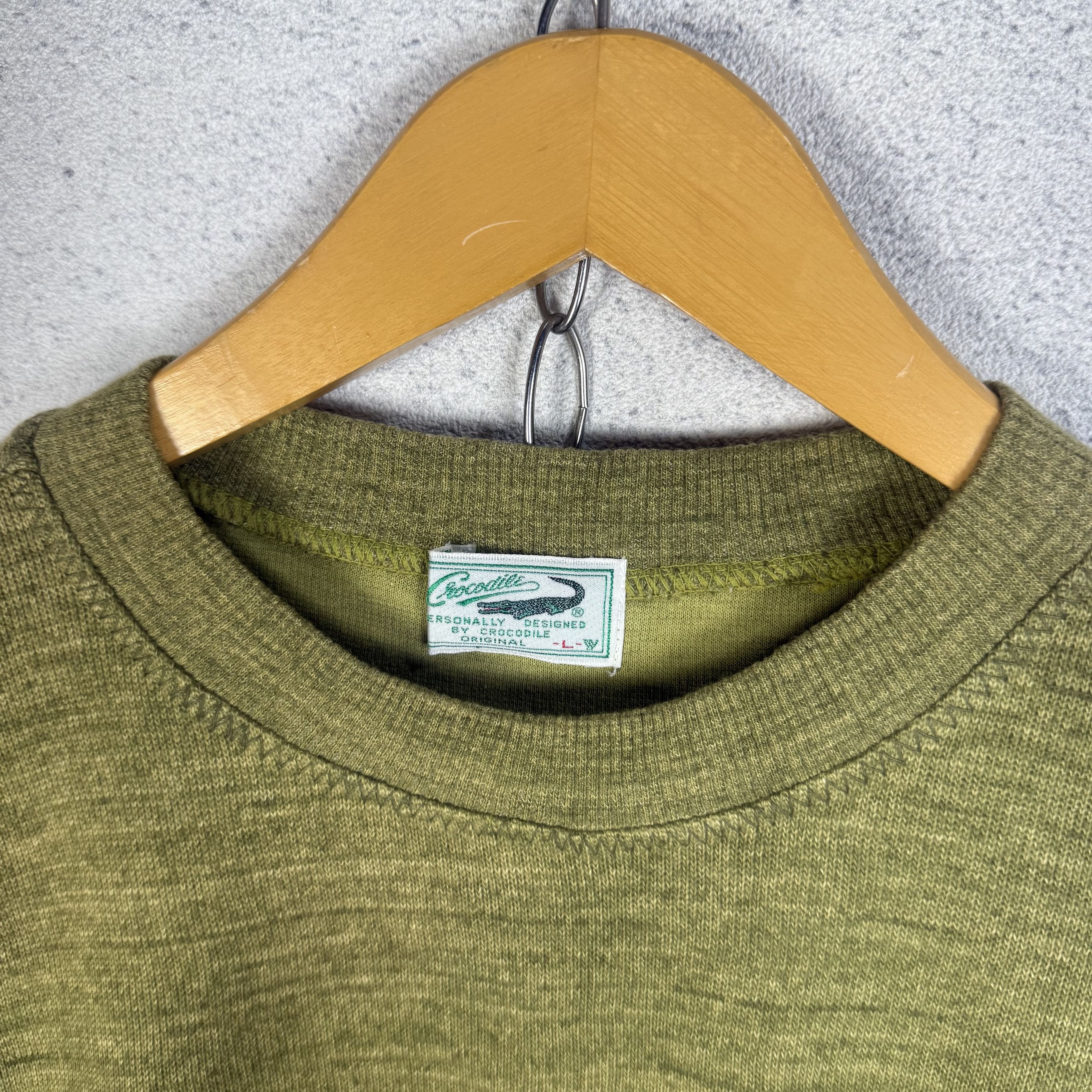Vintage Vintage 90s Crocodile Sweatshirt Crewneck Size US L / EU 52-54 / 3 - 4 Thumbnail