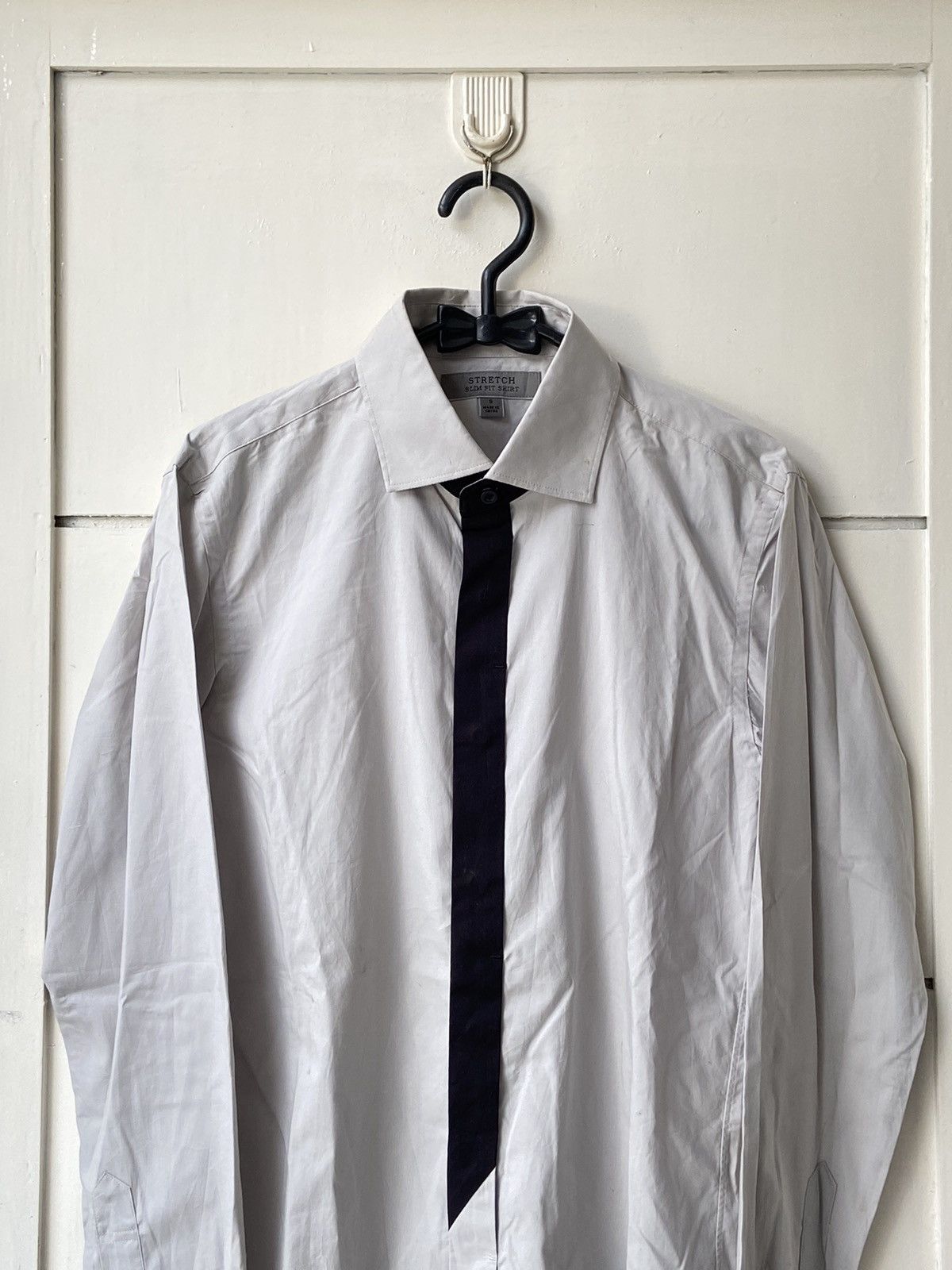 Uniqlo UNIQLO Grey Slim Fit Shirt Size US XS / EU 42 / 0 - 2 Thumbnail