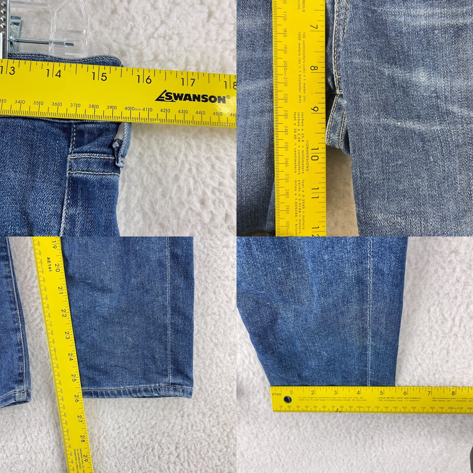 Citizens Of Humanity Citizens of Humanity Avedon Ankle Ultra Skinny Jeans Womens Size 28 Blue Denim Jeans Size 28" / US 6 / IT 42 - 8 Thumbnail