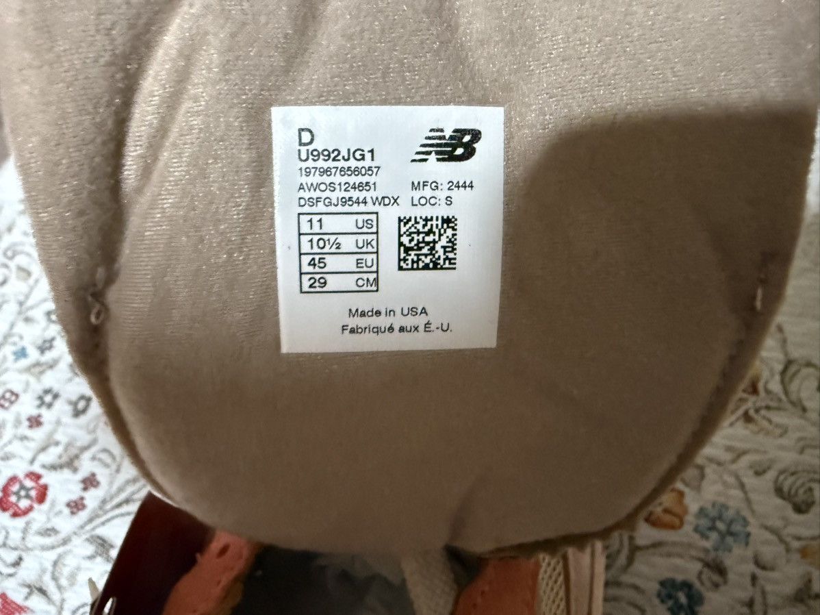 Joe Freshgoods × New Balance NEW BALANCE JOE FRESHGOODS X 992 MADE IN USA 'AGED WELL' 11 Size US 11 / EU 44 - 8 Thumbnail