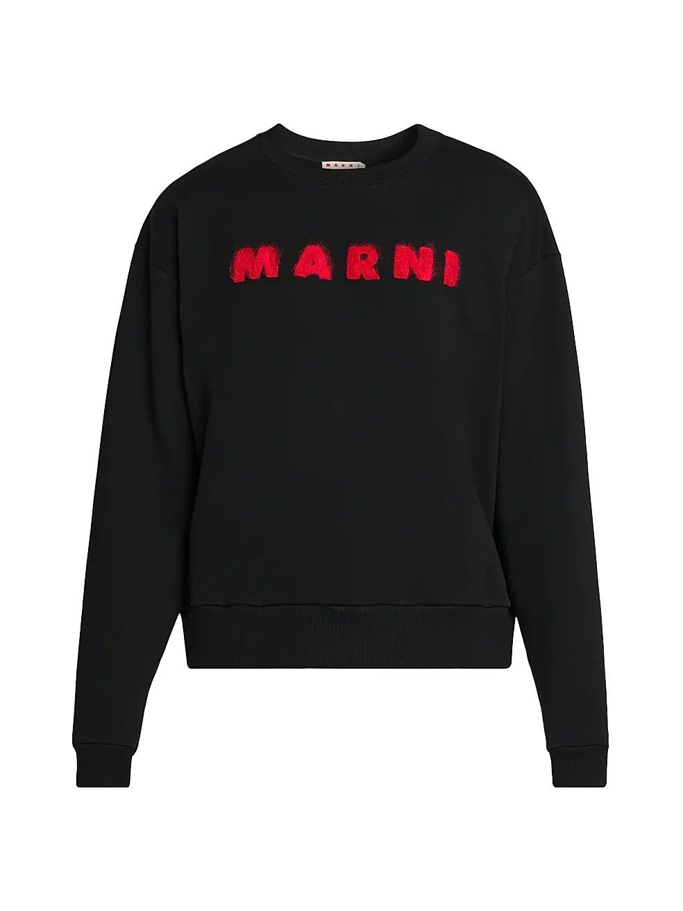 Marni o1f1d3z0326 Crewneck Sweatshirt in Black Size US L / EU 52-54 / 3 - 1 Thumbnail
