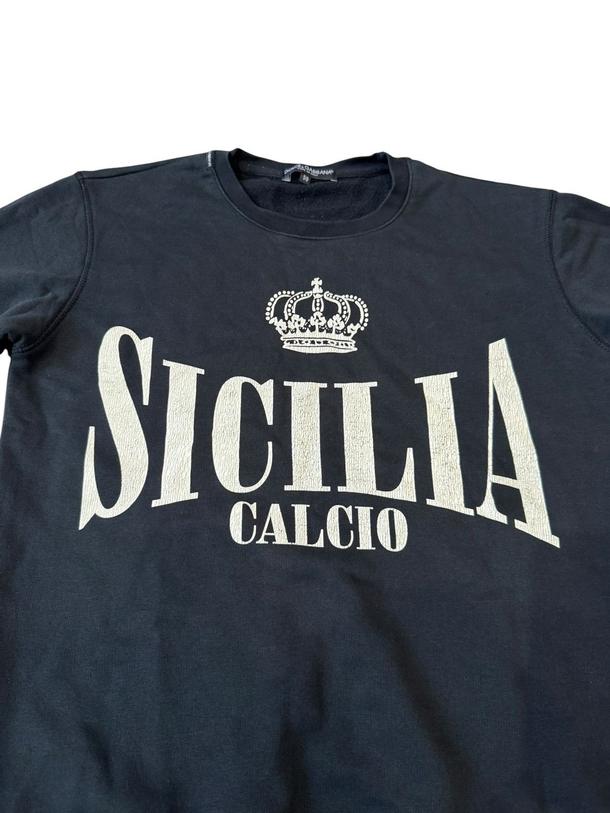 Dolce & Gabbana Dolce & Gabbana D&G Sicilia Calcio Sweatshirt Jumper Medium Size US M / EU 48-50 / 2 - 8 Thumbnail