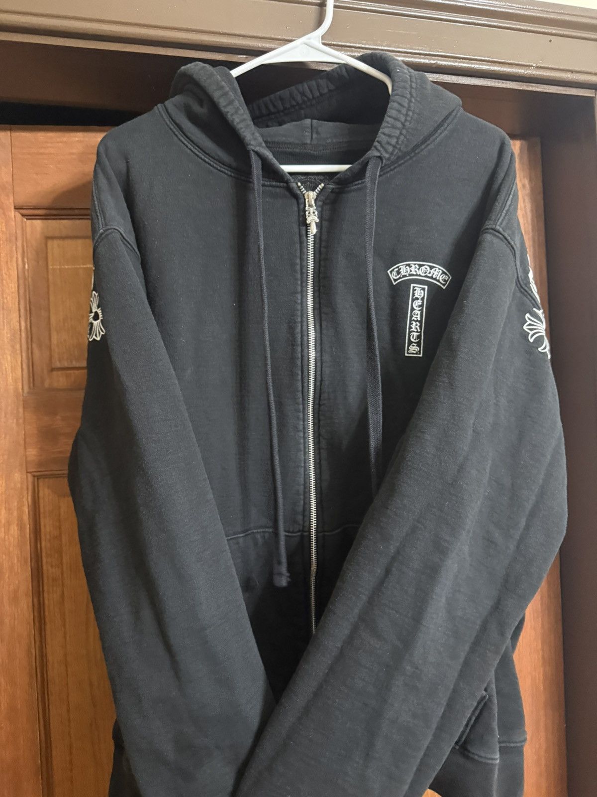 Chrome Hearts Chrome Hearts Thermal T Bar Logo Zip Size XL Size US XL / EU 56 / 4 - 6 Thumbnail
