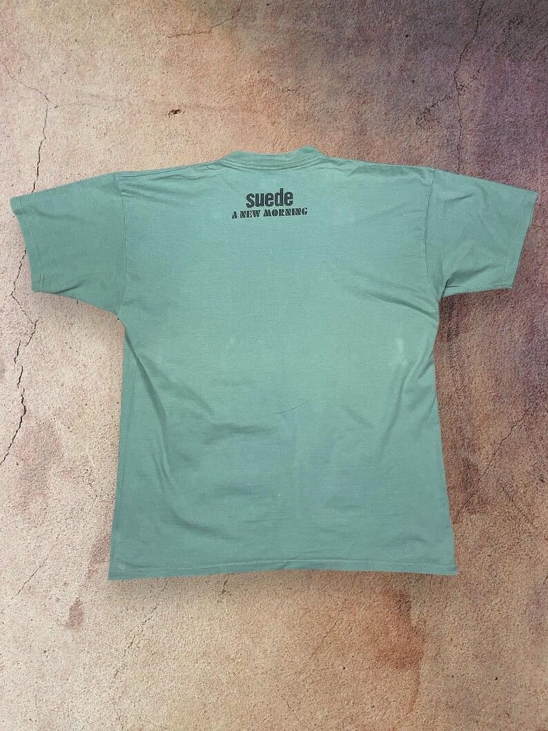 Band Tees × Vintage Suede 2002 A New Morning Vintage t-Shirt britpop band 00s Size US XL / EU 56 / 4 - 5 Thumbnail