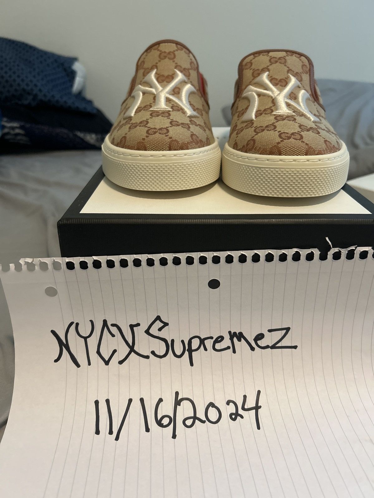 Gucci Gucci x MLB Yankees Size US 7.5 / EU 40-41 - 4 Thumbnail