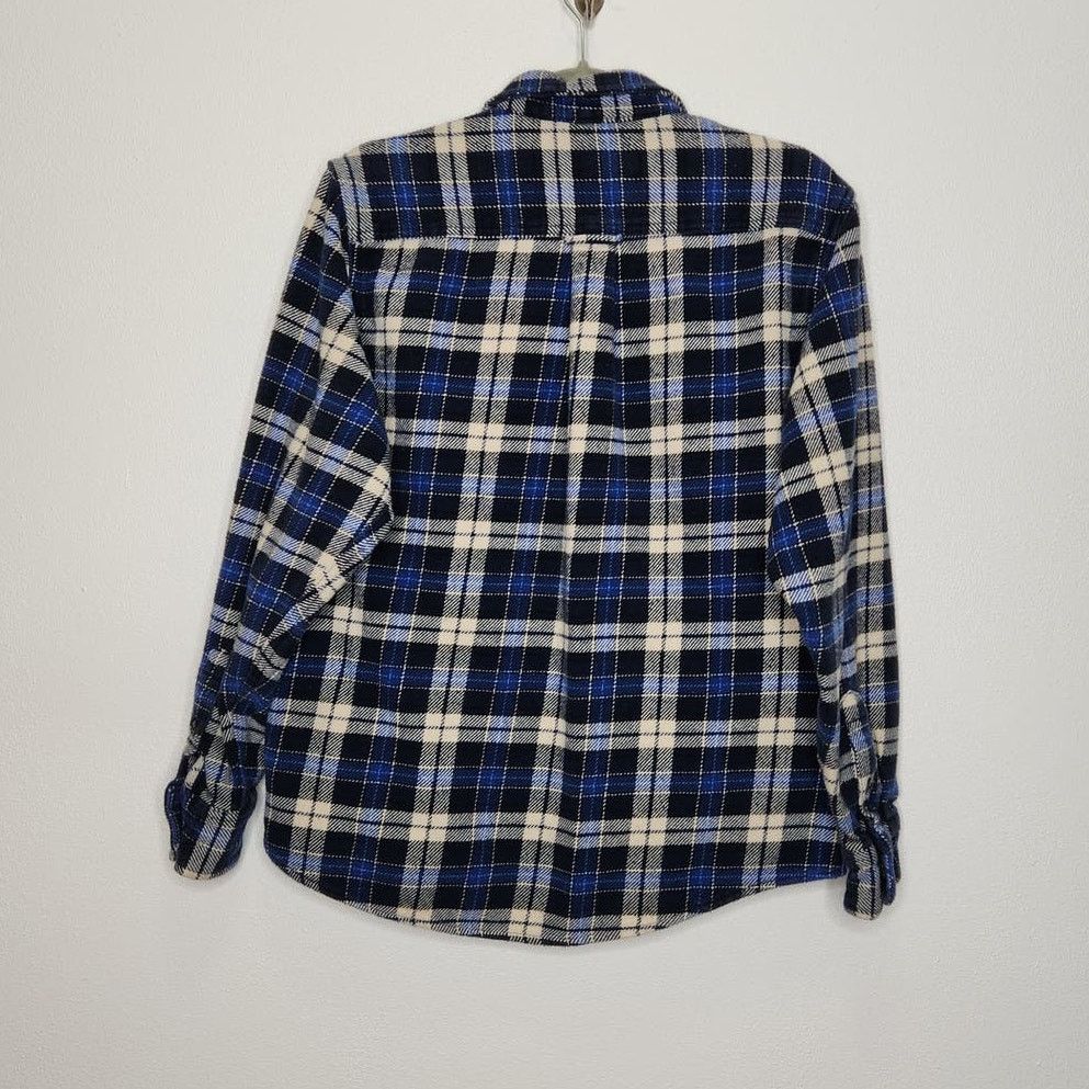 Orvis Vintage Orvis Y2K Flannel Thick Blue Medium Pockets Workwear Size US M / EU 48-50 / 2 - 5 Thumbnail