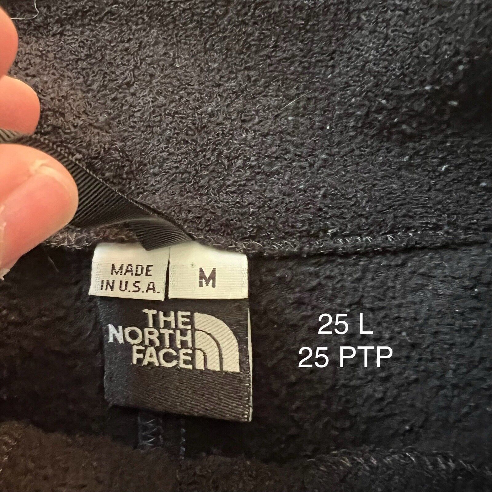The North Face × Vintage Vintage North Face Jacket Blue Black 90s 1/4 Zip Lightweight Size US M / EU 48-50 / 2 - 8 Thumbnail