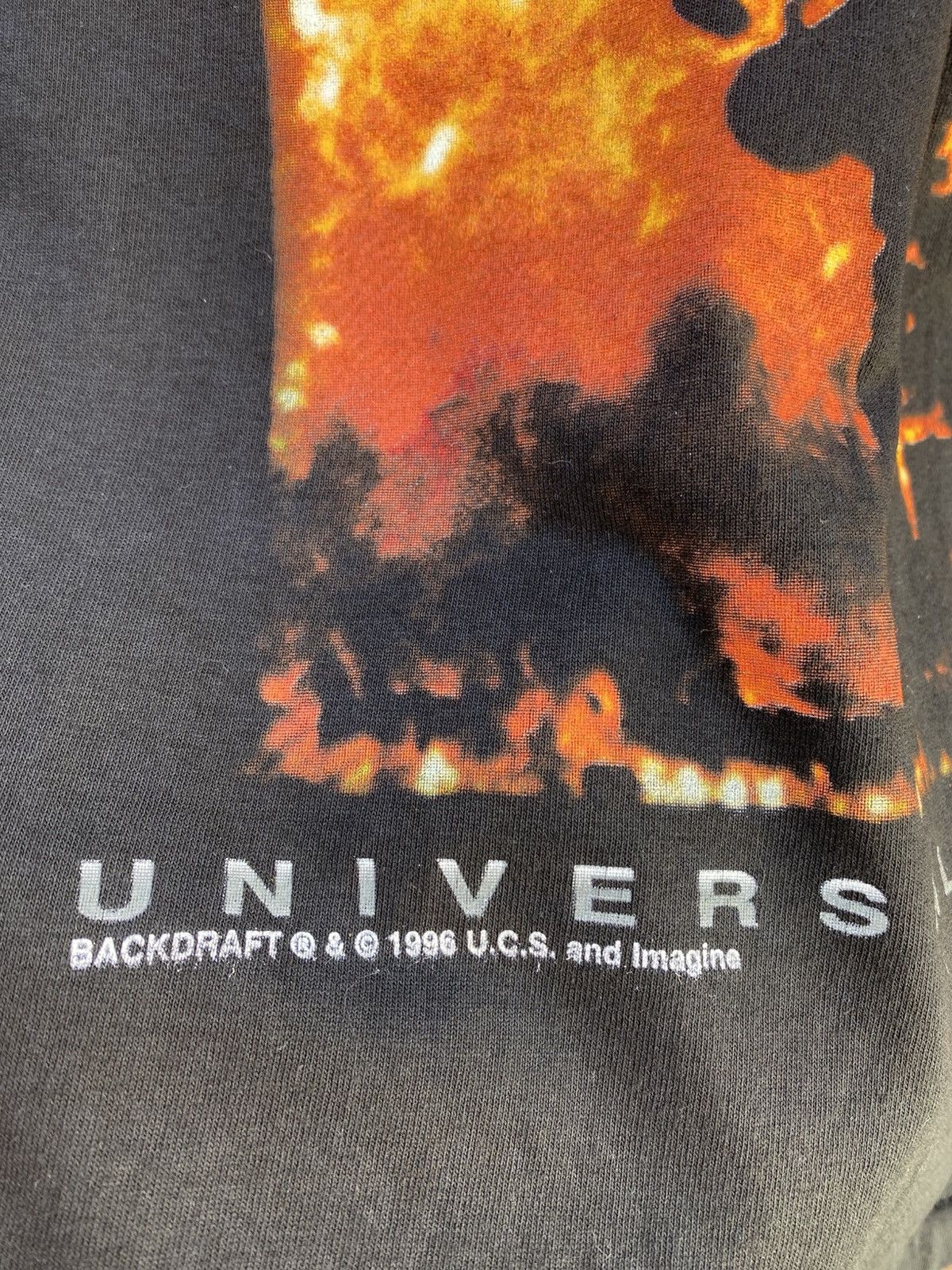 Vintage Vintage 90s BACKDRAFT movie universal studios Size US M / EU 48-50 / 2 - 6 Thumbnail
