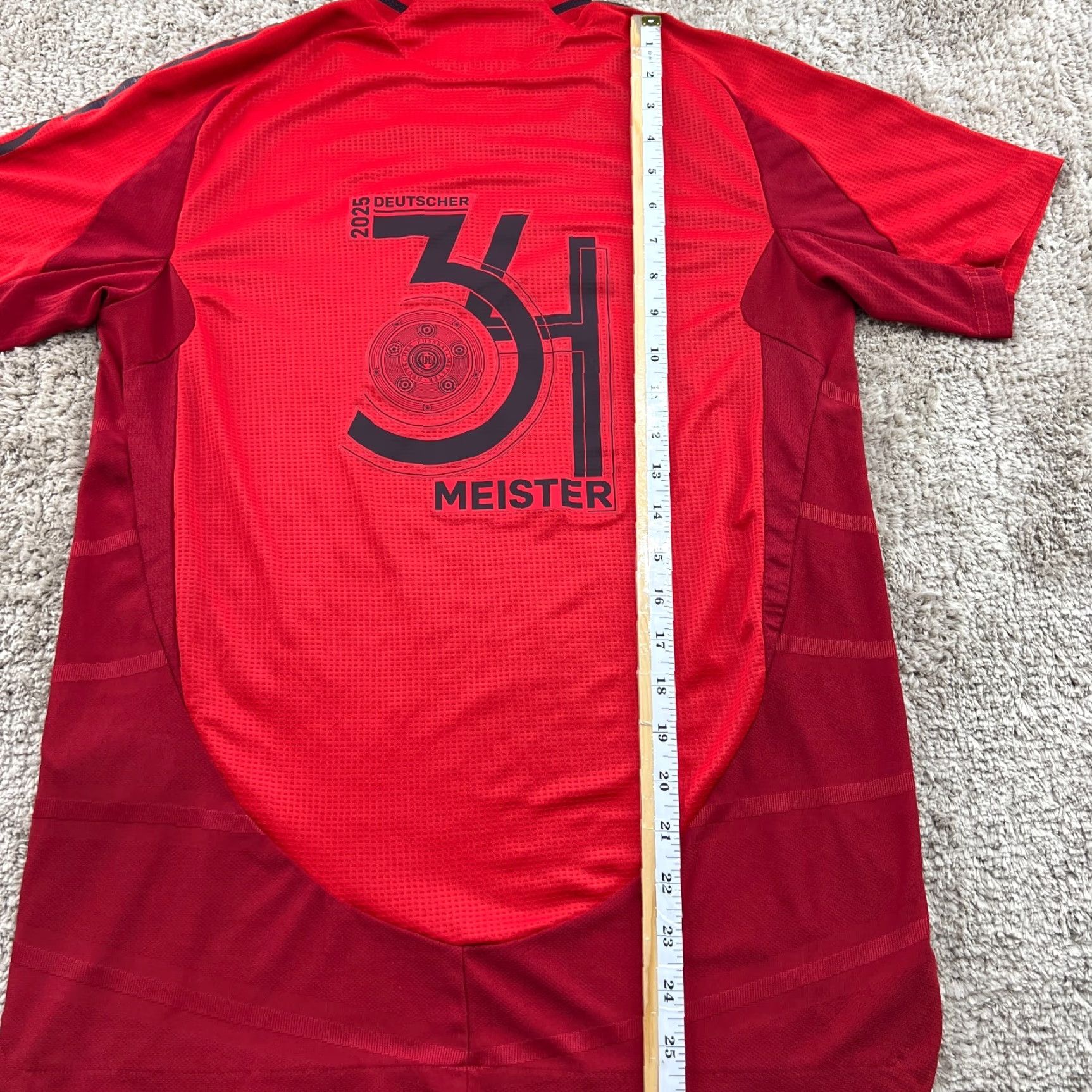 Adidas adidas Bayern Munich 2024 2005 Away Player Issue Football Jersey Shirt Men Size 5 Red Quick Dry Moisture Wicking Soccer Size US S / EU 44-46 / 1 - 7 Thumbnail