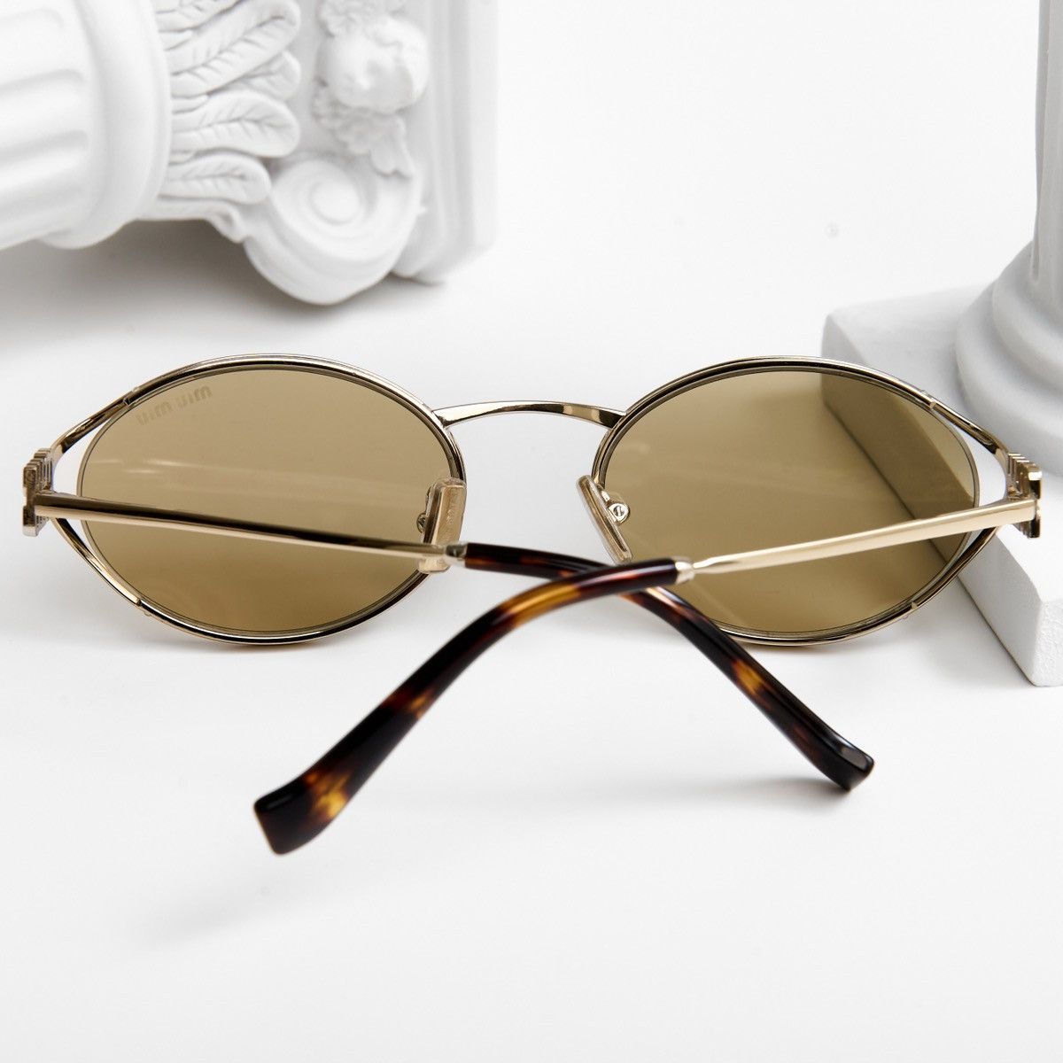 Miu Miu MIU MIU 0MU 52YS ZVN10R SUNGLASSES Size ONE SIZE - 7 Thumbnail