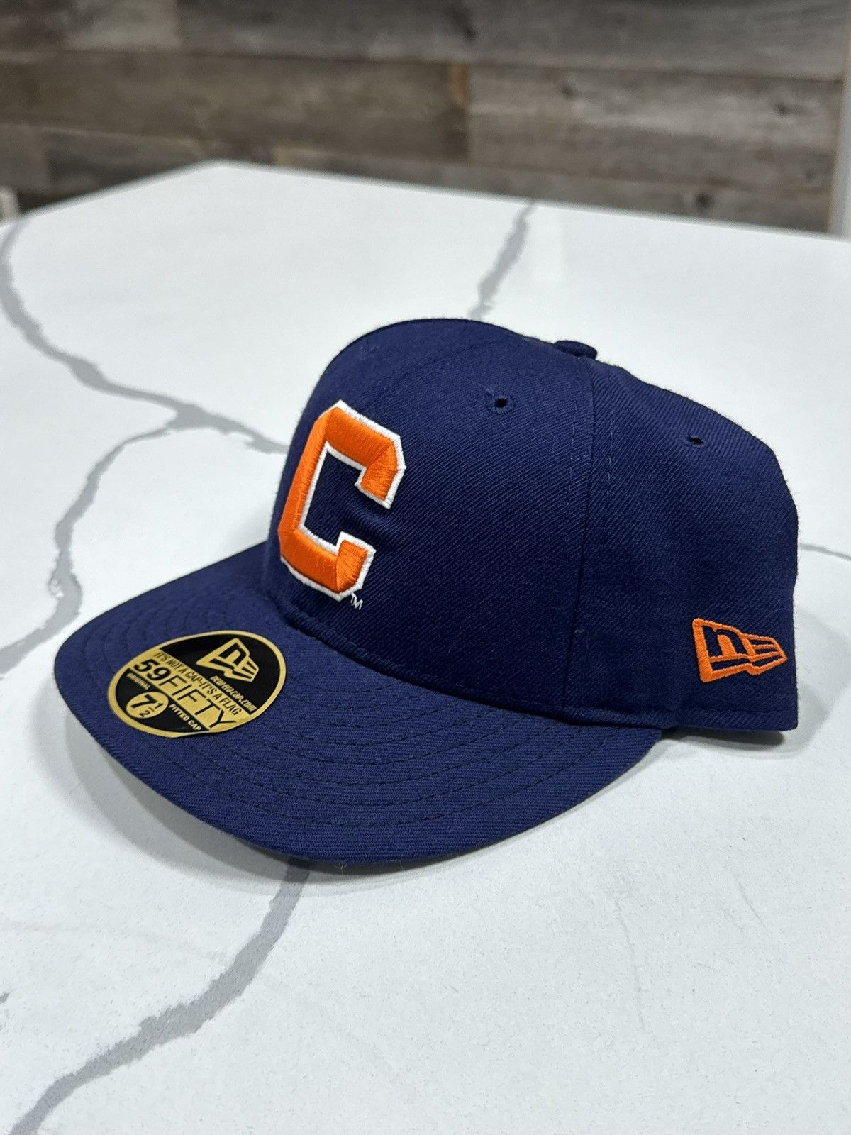 New Era Vintage Chicago Cubs New Era Fitted Cap 59FIFTY Low Profile Size ONE SIZE - 7 Thumbnail