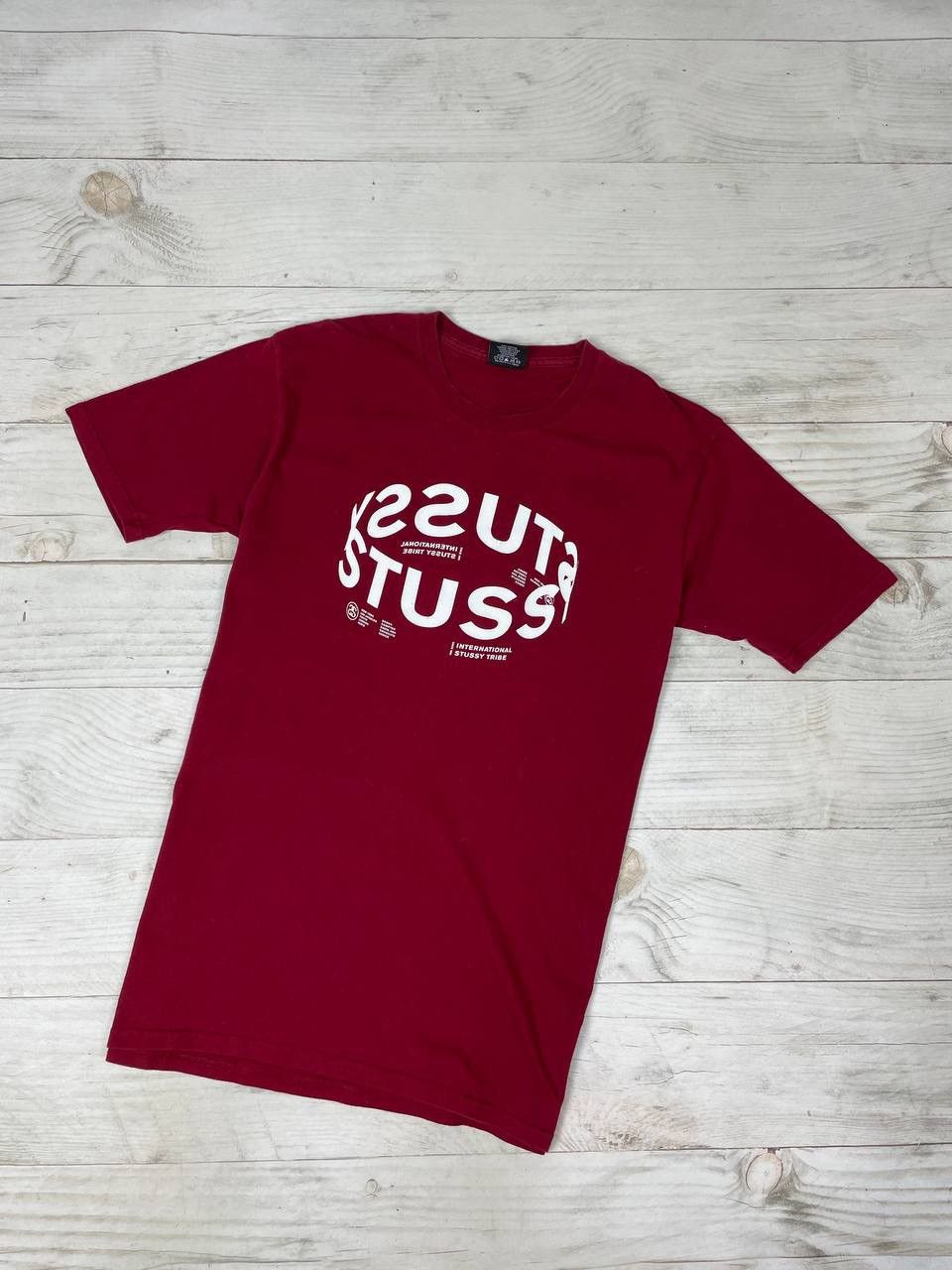 Vintage Stussy Big Logo T-Shirt Skateboard Y2K