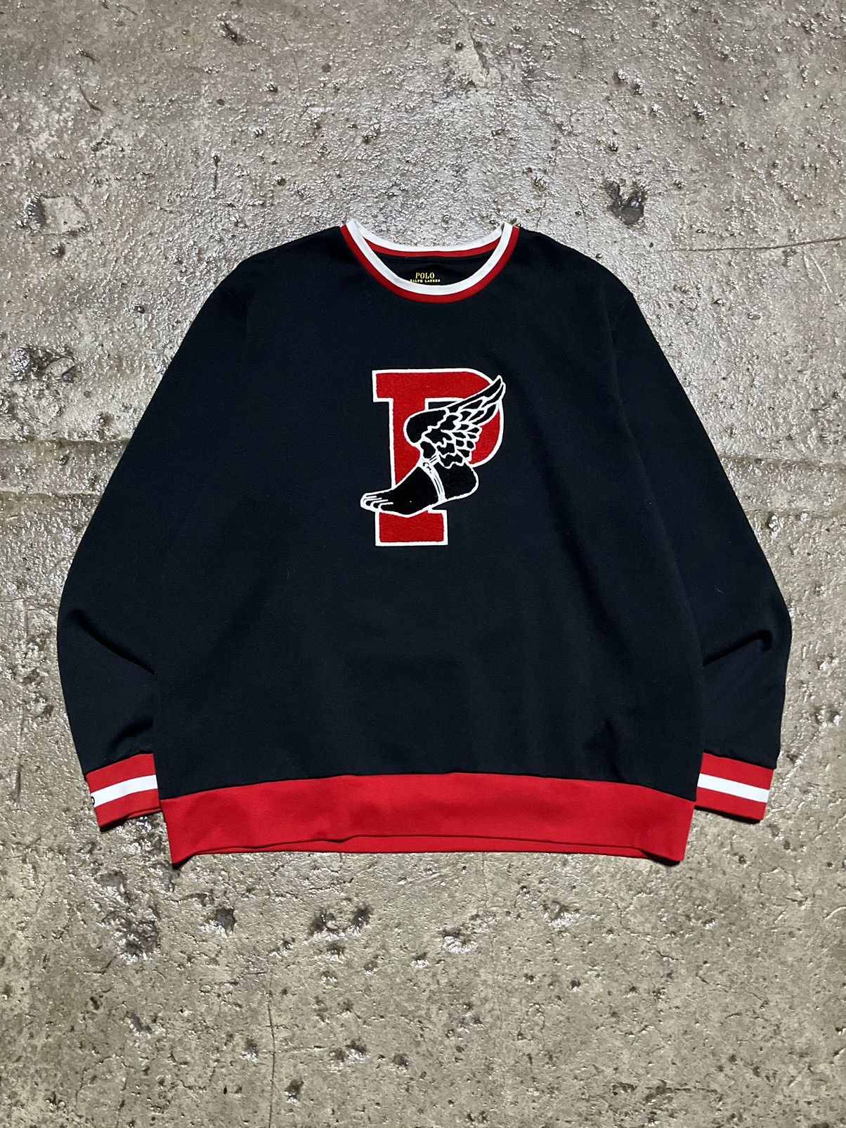 Polo Ralph Lauren Vintage Polo Ralph Lauren P Wing Crewneck Rare ...