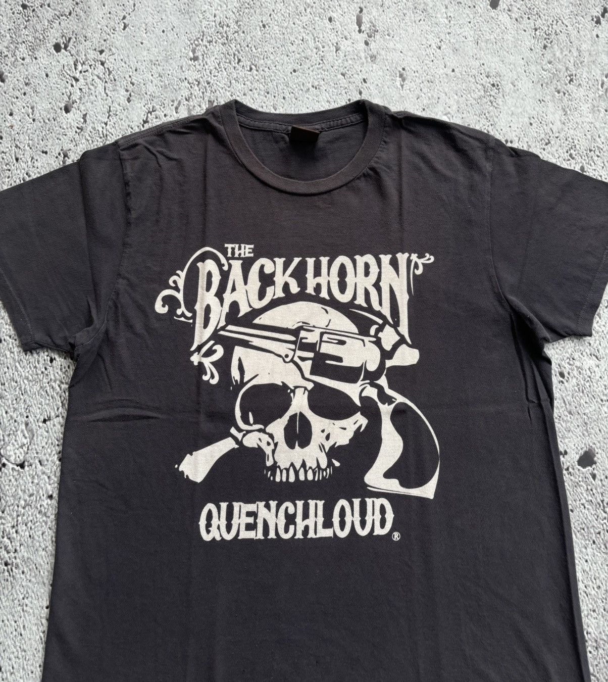 QUENCHLOUD Japanese Quenchloud back horn skull tshirt Size US M / EU 48-50 / 2 - 4 Thumbnail