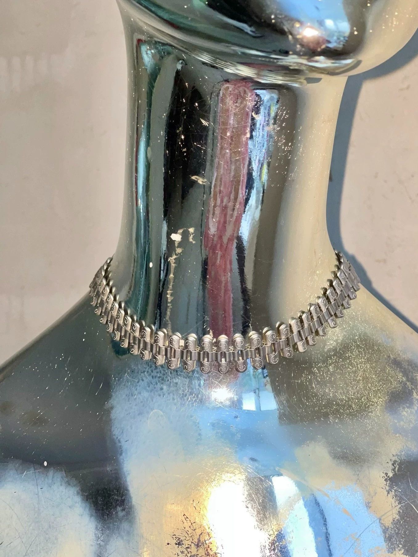 Other Copper Plated 18K Gold & Silver Oyster Choker Necklace Size ONE SIZE - 1 Thumbnail