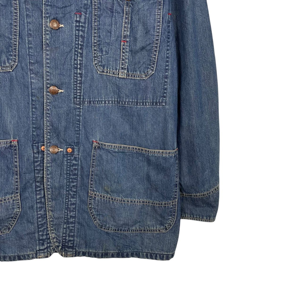 Blue Blue Japan Blue Blue Japan Arigato Workwear Denim Jacket Size US M / EU 48-50 / 2 - 4 Thumbnail