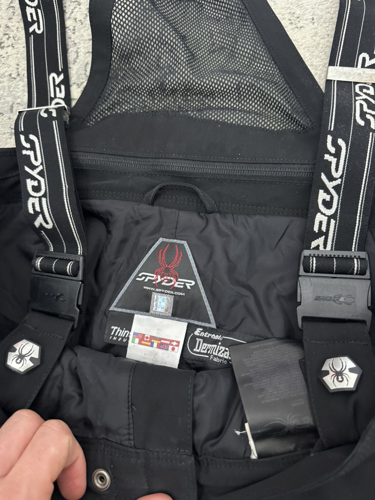 Spyder Spyder Ski Pant Black Snowboard Outdoor Gorpcore Rare Size US 34 / EU 50 - 6 Thumbnail