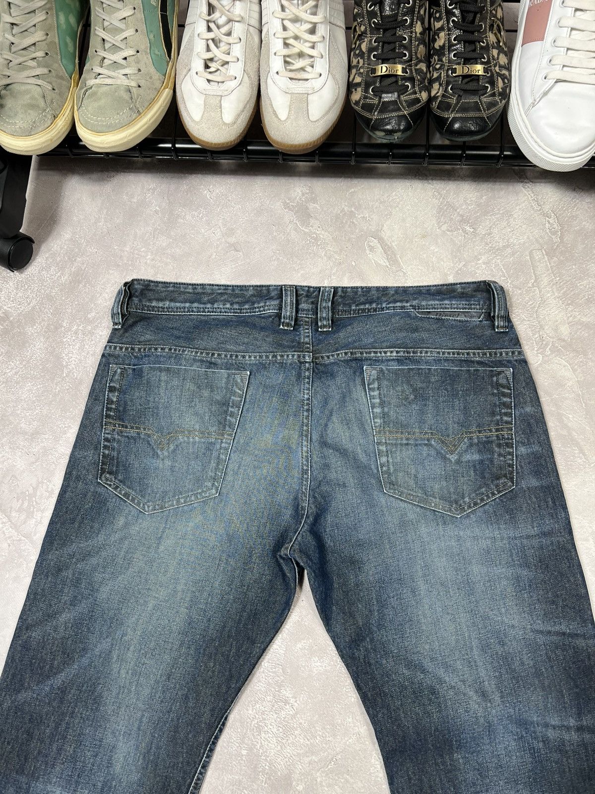 Diesel Vintage Diesel Junya Watanabe Style Baggy Jeans Size US 34 / EU 50 - 9 Thumbnail