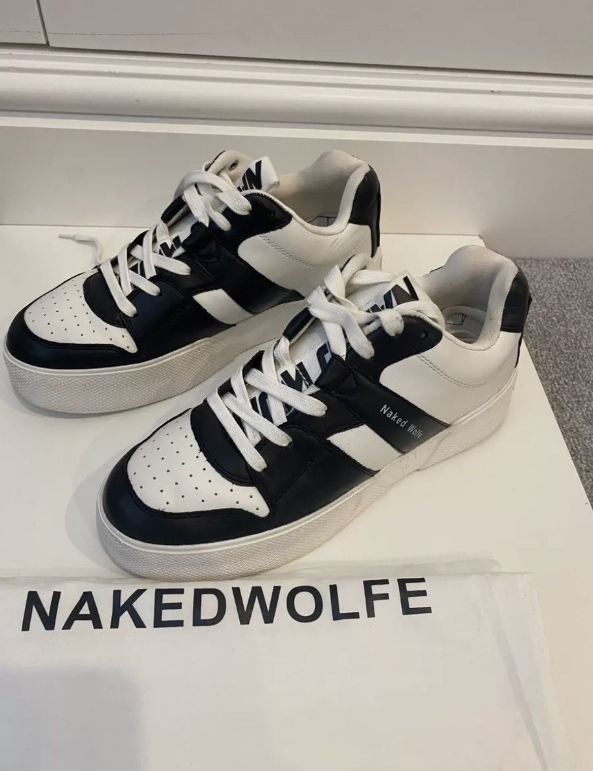 NAKED WOLFE Naked Wolfe Track Double Black Sneaker | Grailed