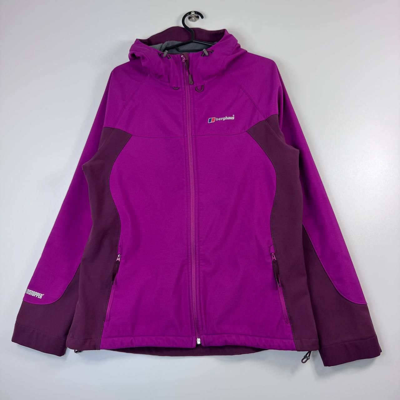 Berghaus Berghaus Windstopper Jacket Purple Hooded Softshell L Size L / US 10 / IT 46 - 1 Thumbnail